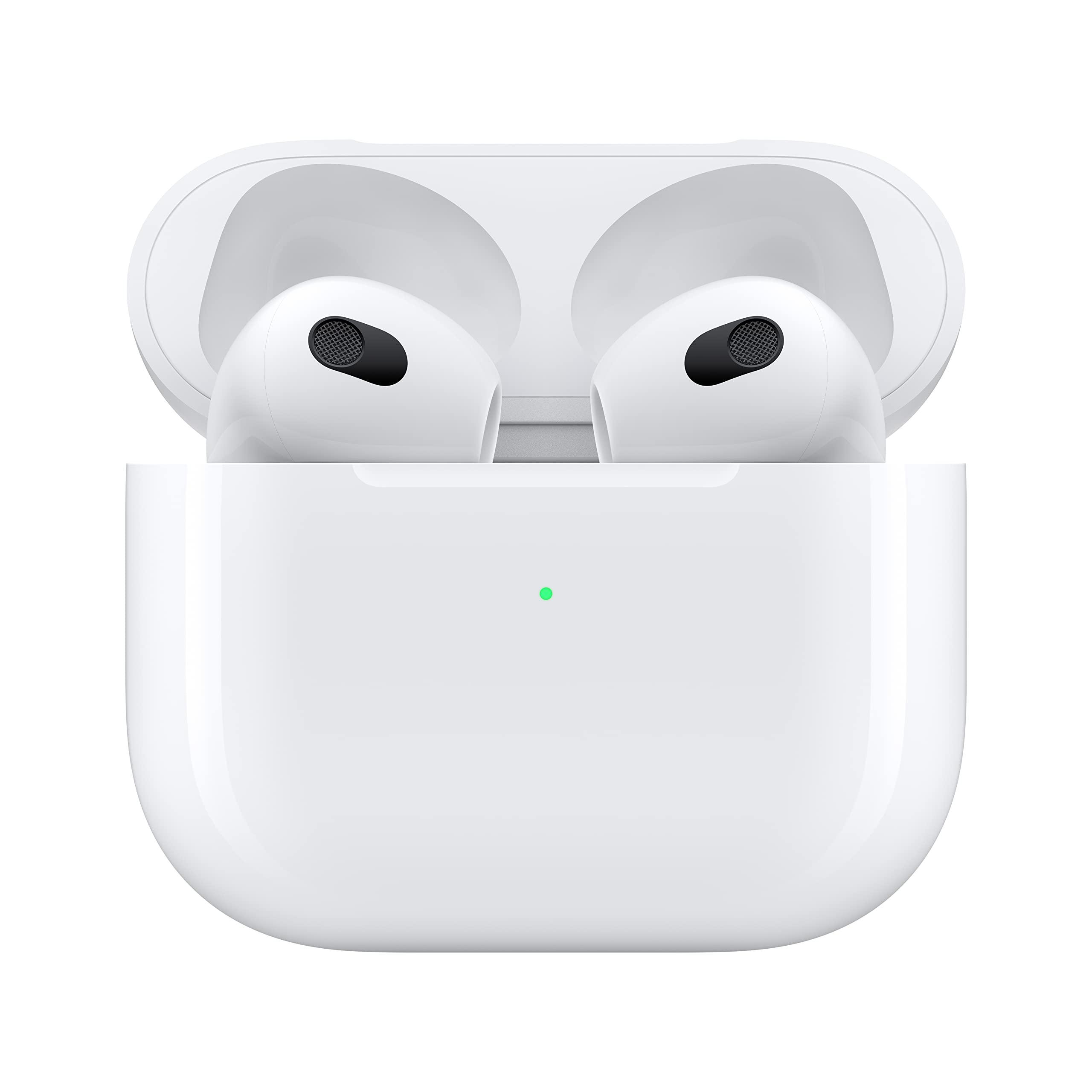 Apple AirPods (3rd Generation) Wireless Earbuds with MagSafe Charging Case. Spatial Audio, Sweat and Water Resistant, Up to 30 Hours of Battery Life. Bluetooth Headphones for iPhone - Image 4