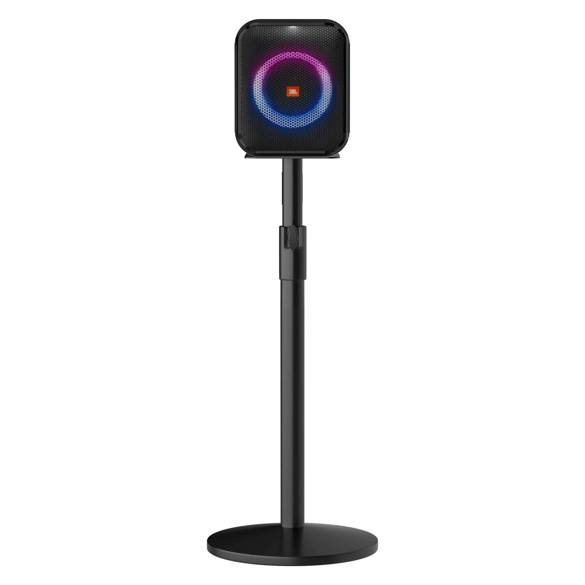 Ergonomic JBL Speaker Stand, Adjustable Height - Neeotyy 36.22" Height Speaker Stand for JBL Encore, Black