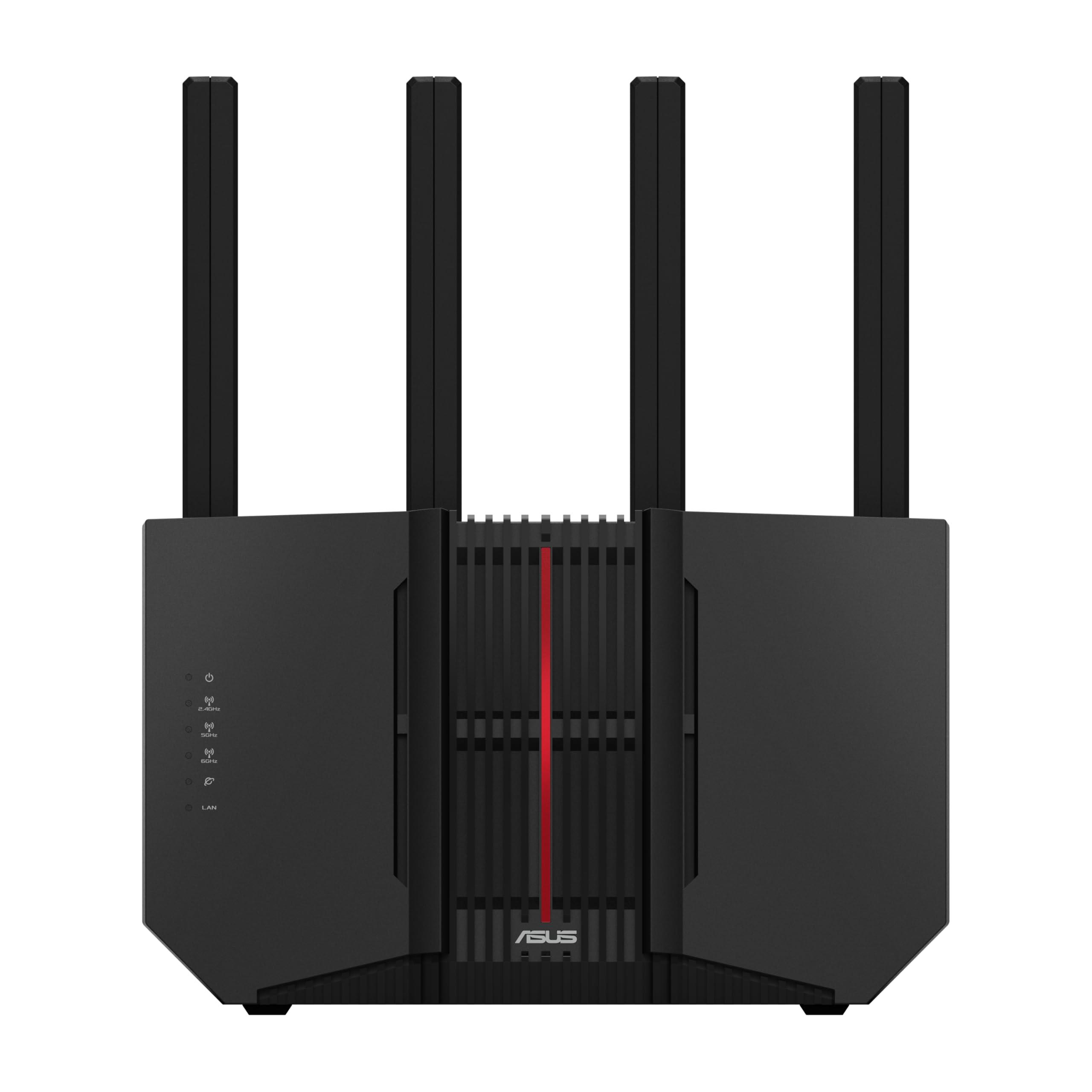ASUS RT-BE92U BE9700 Tri-Band WiFi 7 Router, Supports New 320MHz Bandwidth & 4096-QAM, MLO, AI WAN Detection, AiMesh Support, Subscription-Free Network Security & Comprehensive VPN Features - Image 8