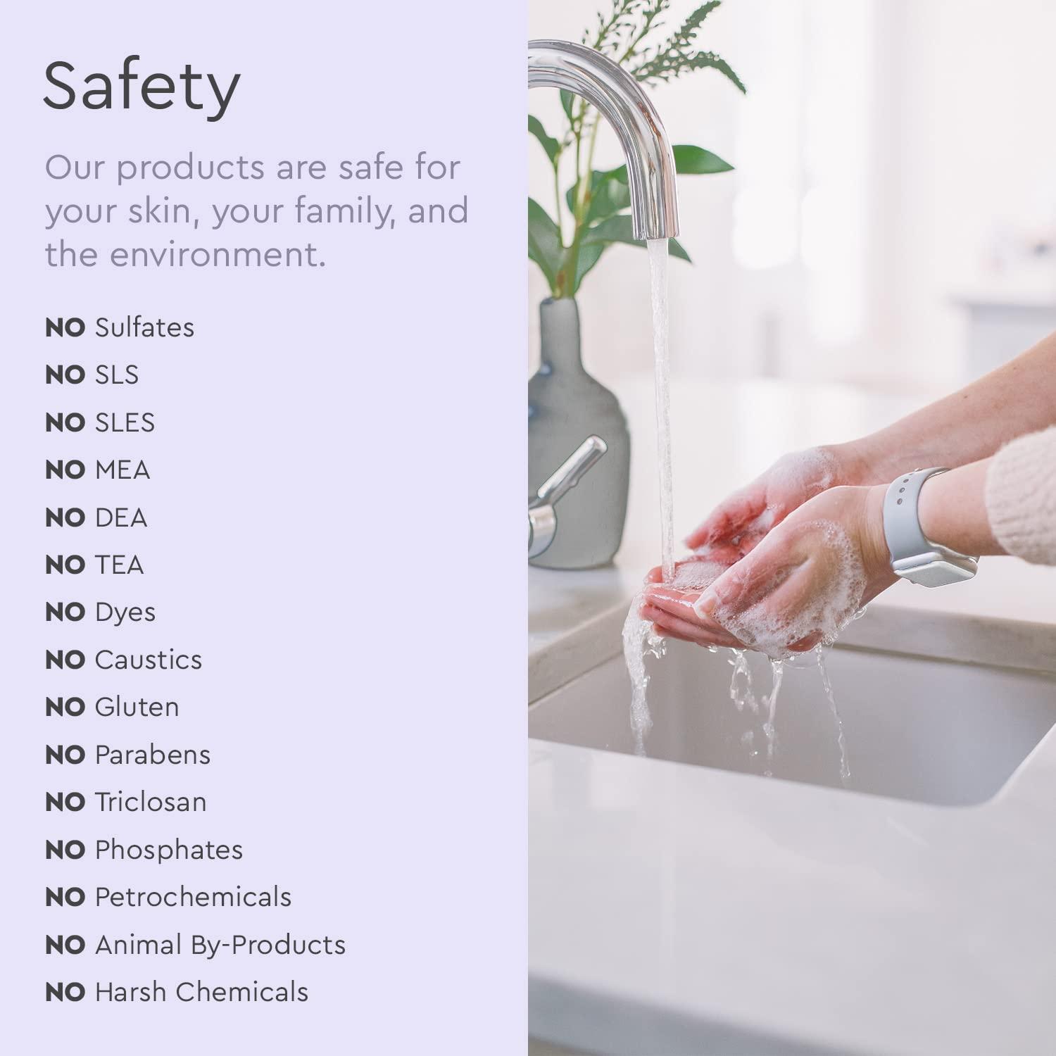 Puracy Organic Hand Soap, Professional Hand Washers We've All Become, Moisturizing Natural Gel Hand Wash Soap, Liquid Hand Soap Refills for Soft Skin (Refill Lavender & Vanilla, 48 Ounce) - Image 7