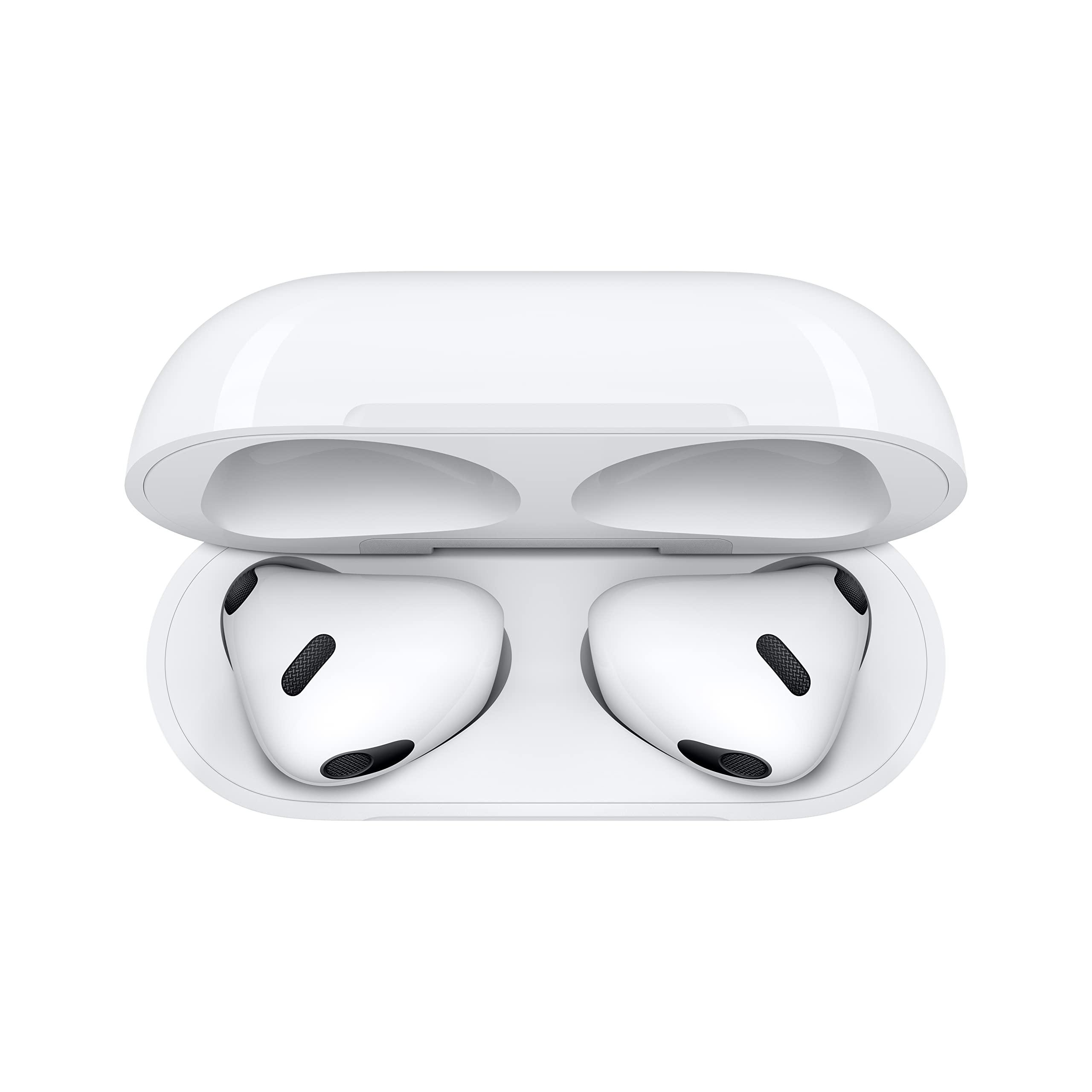 Apple AirPods (3rd Generation) Wireless Earbuds with MagSafe Charging Case. Spatial Audio, Sweat and Water Resistant, Up to 30 Hours of Battery Life. Bluetooth Headphones for iPhone - Image 5