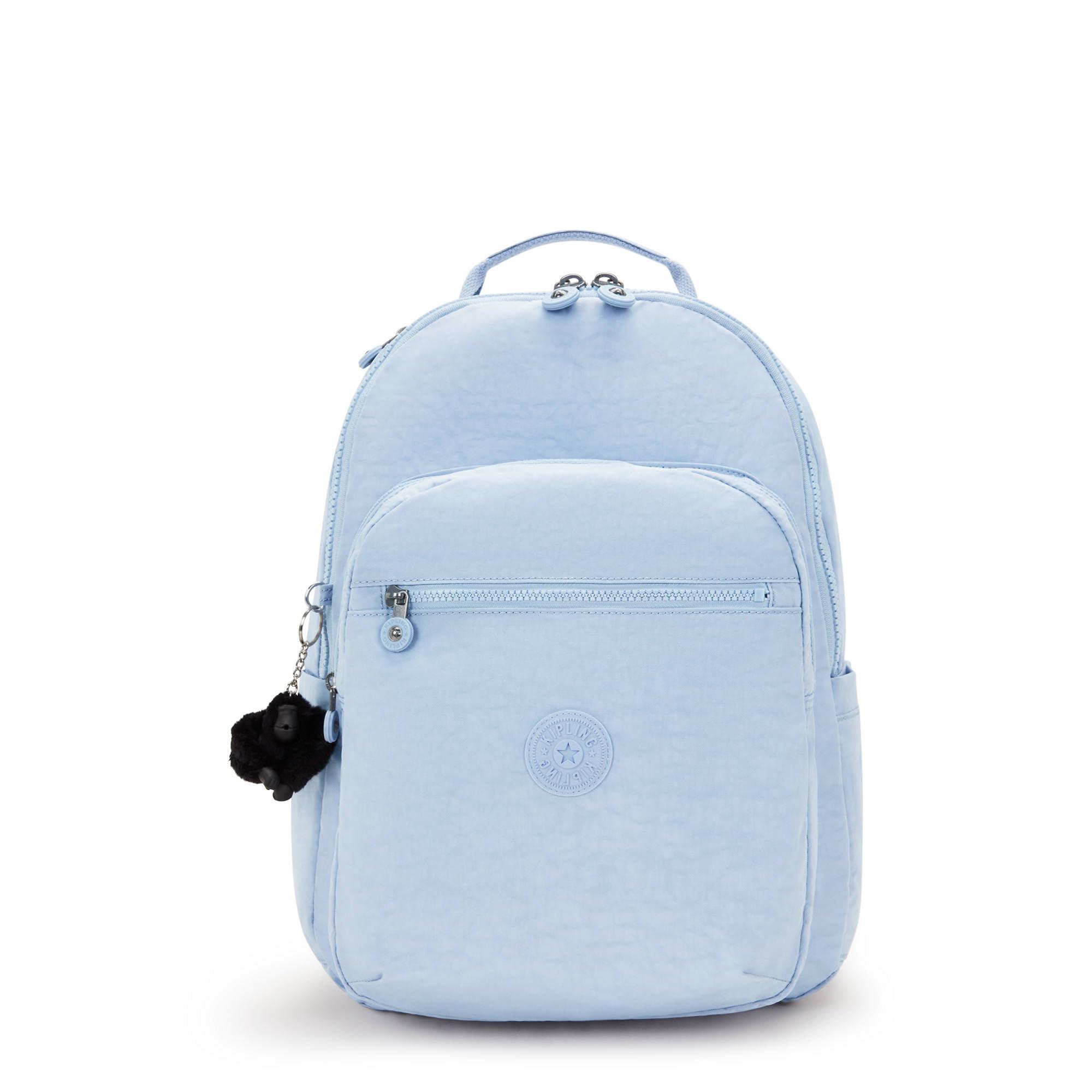 Kipling Women's Seoul 15" Laptop Backpack, Durable, Roomy with Padded Shoulder Straps, Built-In Protective Sleeve