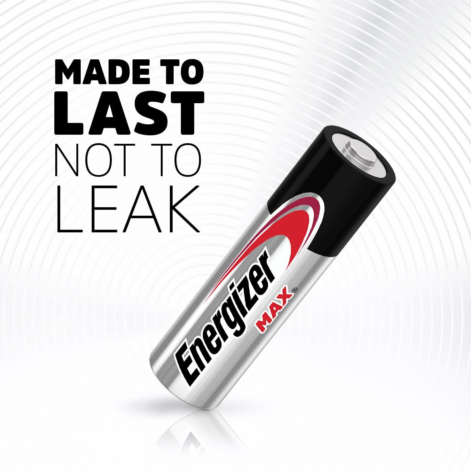 Energizer AA Batteries, MAX Double A Battery Alkaline, 24 Count - Image 4