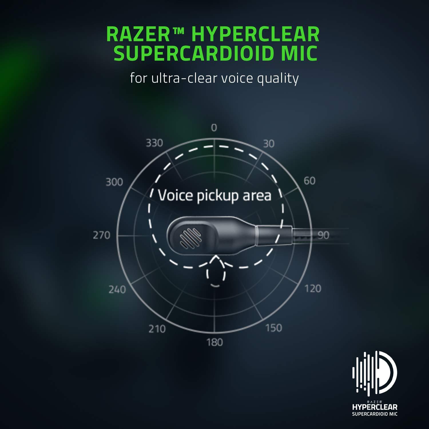 Wireless Xbox Gaming Headset: Razer Kaira Pro with Titanium Drivers & Supercardioid Mic - Black - Image 3