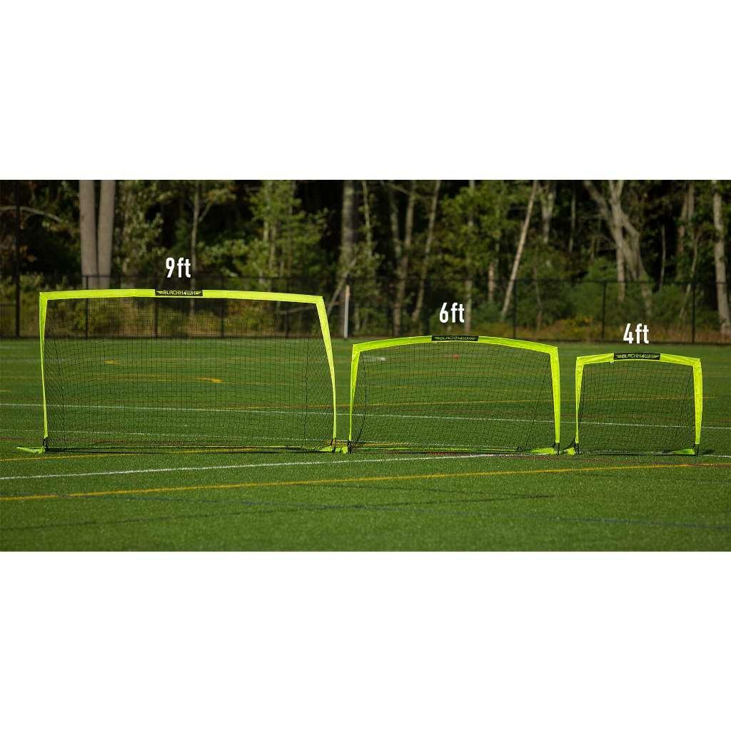 Franklin Sports Blackhawk Backyard Soccer Goal - Portable Pop Up Soccer Nets - Youth + Adult Folding Indoor + Outdoor Goals - Multiple Sizes + Colors - Perfect for Games + Practice - Image 7