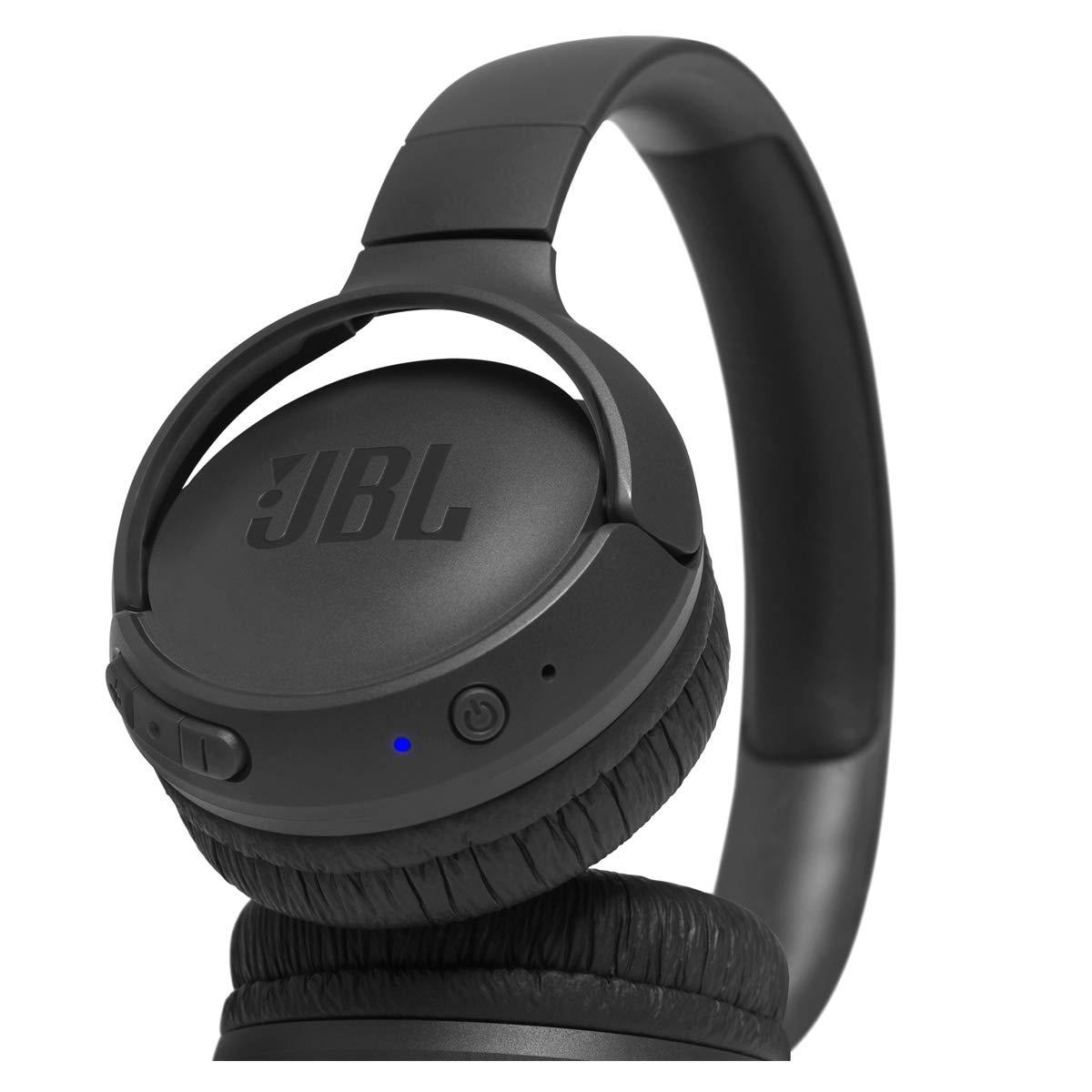 JBL Tune 500BT Wireless On-Ear Headphones - Black - Image 2