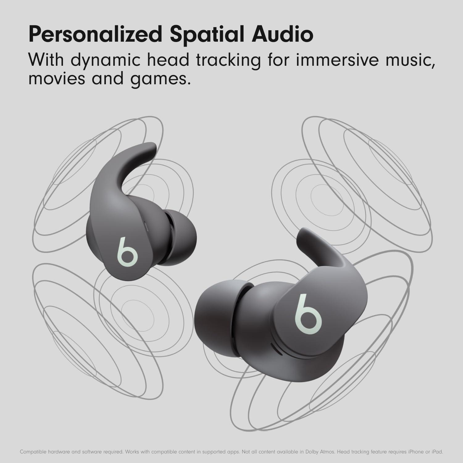 Beats Fit Pro - True Wireless Noise Cancelling Earbuds - Apple H1 Headphone Chip, Compatible with Apple & Android, Class 1 Bluetooth®, Built-in Microphone, 6 Hours of Listening Time – Sage Gray - Image 4
