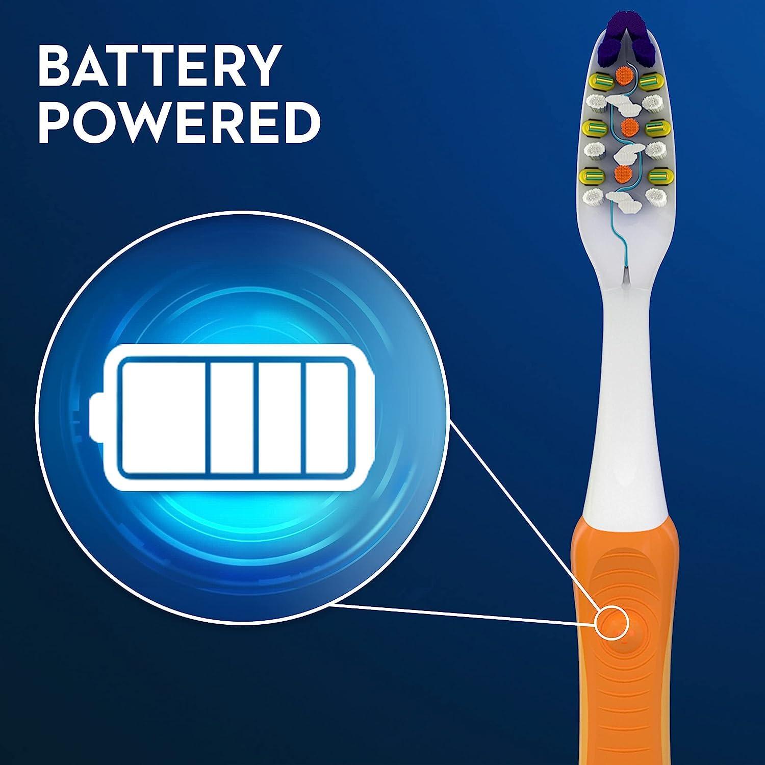 Oral-B Pulsar Expert Clean Battery Toothbrush, Medium, Tooth Brush Pack of 2, (Packaging may vary), Oral Care - Image 6