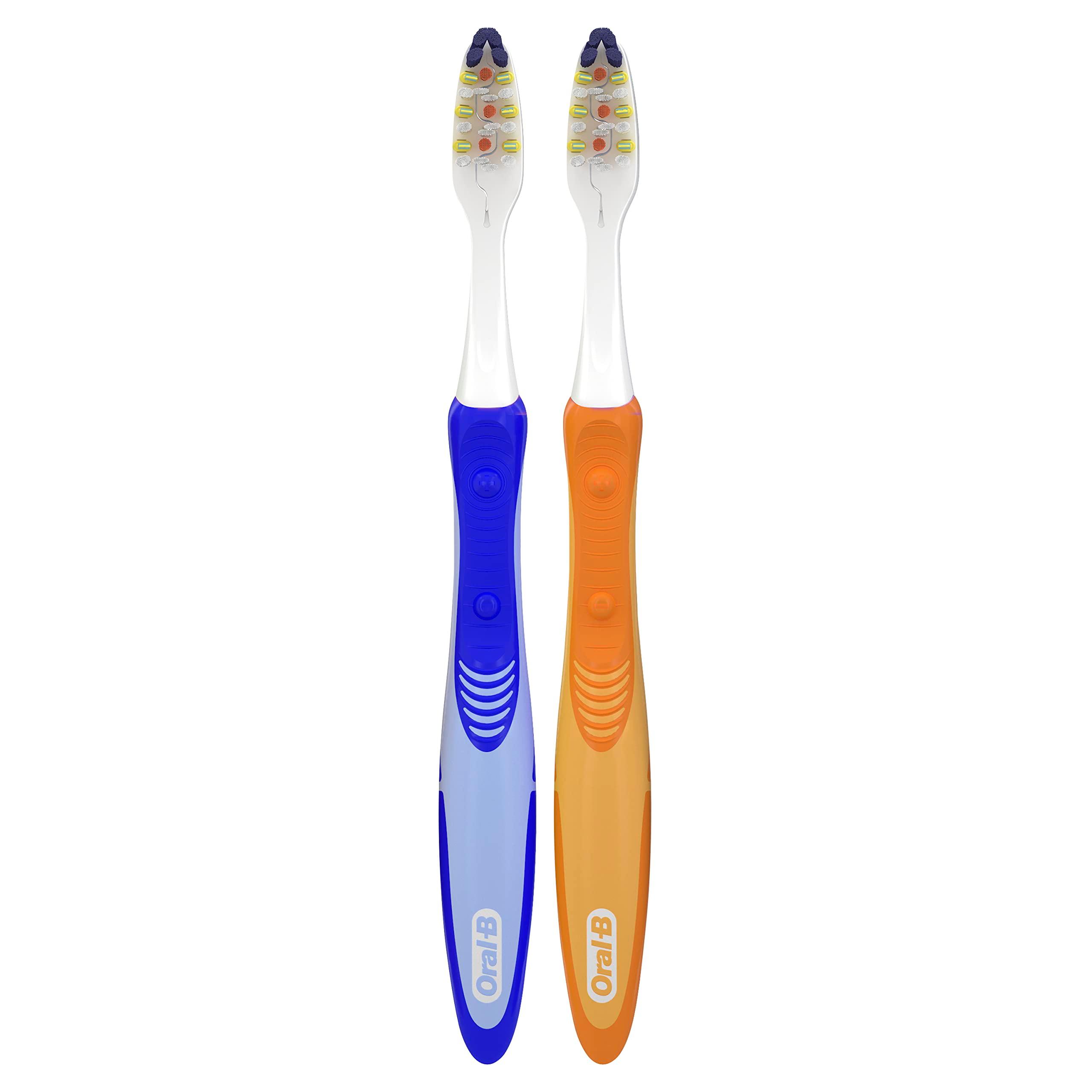 Oral-B Pulsar Expert Clean Battery Toothbrush, Medium, Tooth Brush Pack of 2, (Packaging may vary), Oral Care - Image 10