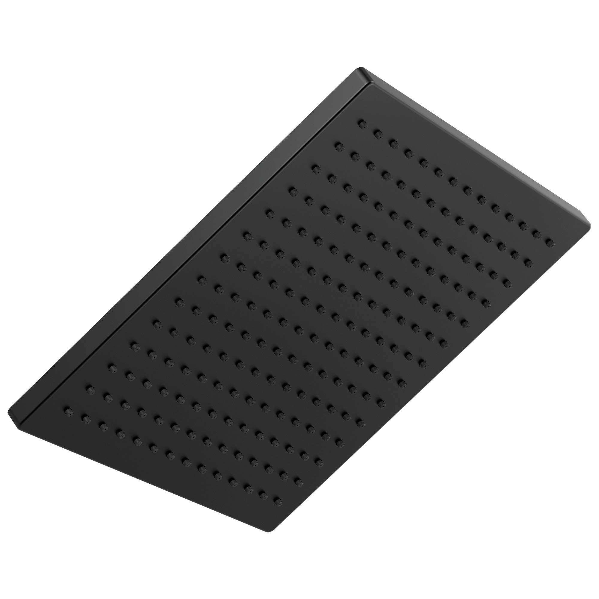 Delta 52159-BL25 Single-Setting Metal Raincan Head, Without Shower Arm, Matte Black