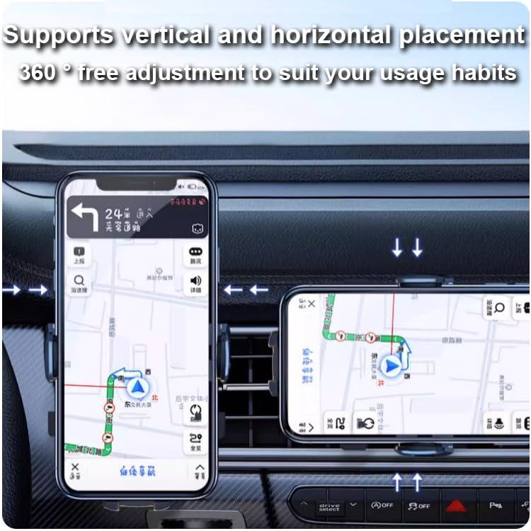 Car Phone Holder for Audi A3/S3/RS3 Auto Accessories [Only for Audi 2015-2020 A3 / S3 & 2017-2020 RS 3] [Auto Lock Hands Free Cell Phone Mount Car fits for iPhone & All Smartphones] - Image 4