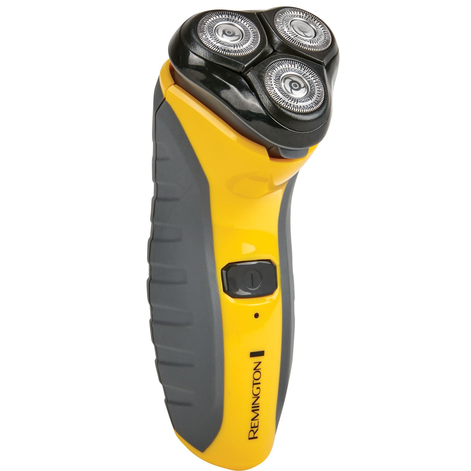 Remington Virtually Indestructible Rotary Shaver 5100, Electric Razor for Men, 100% Waterproof Design, Yellow - Image 6