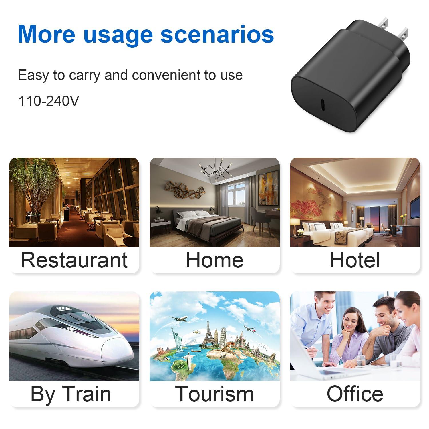 Type C Charger Fast Charging USB C Samsung Chargers Block 25W Super Fast Wall Chargers for Samsung Galaxy S25/S24 S23 S22 S21 Ultra/S20/S20 Ultra/Note 20 Ultra,Android Charger - Image 7