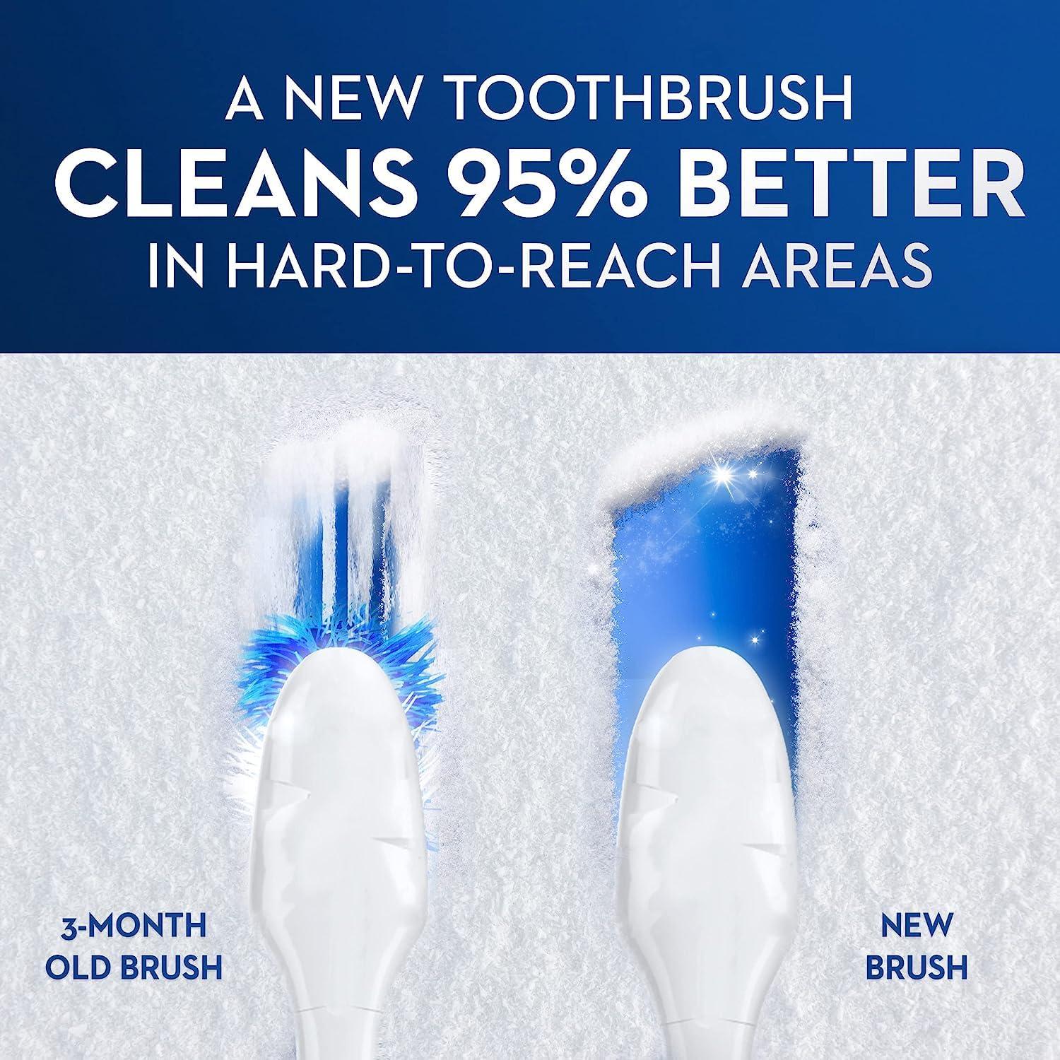 Oral-B Pulsar Expert Clean Battery Toothbrush, Medium, Tooth Brush Pack of 2, (Packaging may vary), Oral Care - Image 7