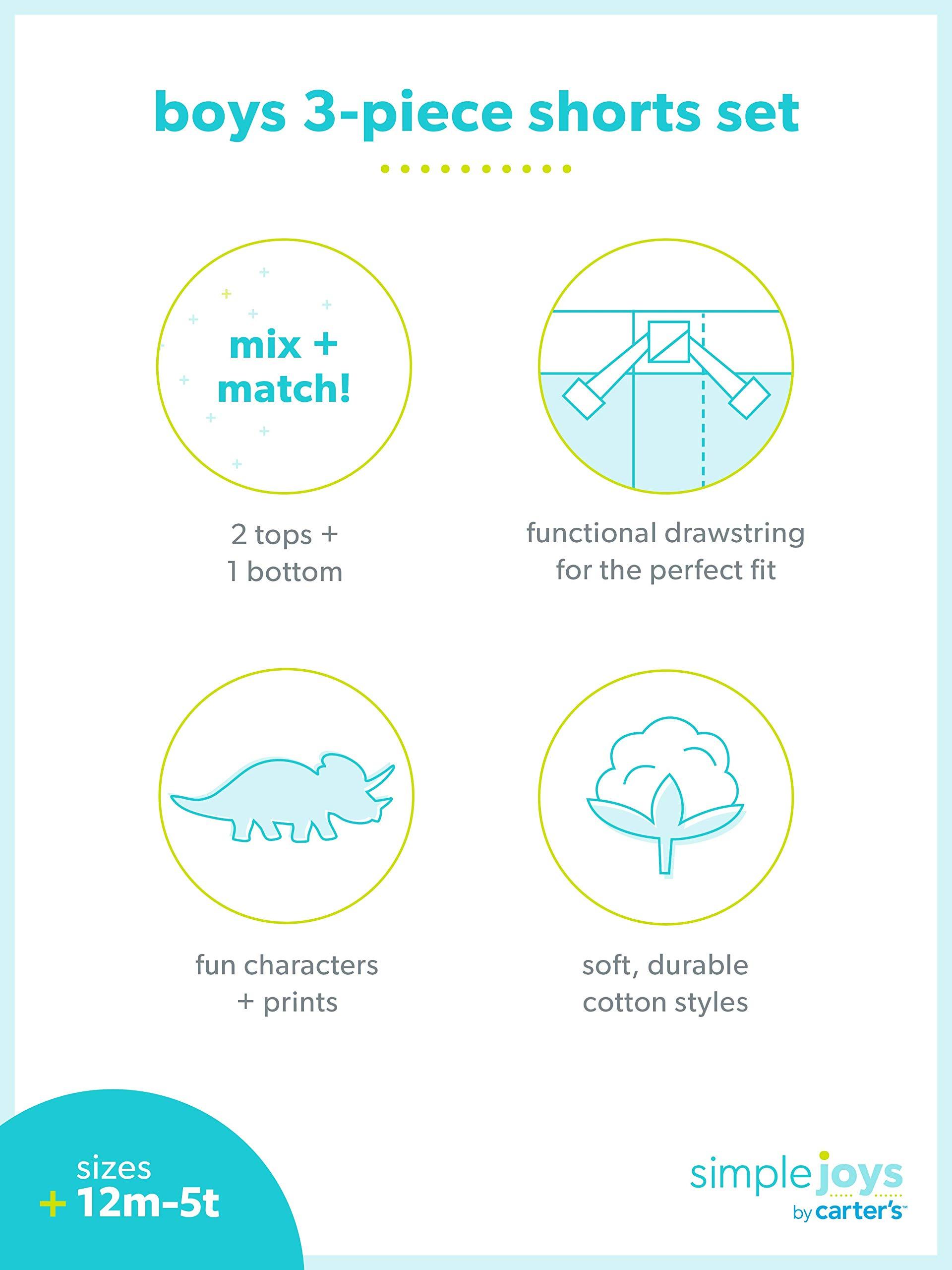 Simple Joys by Carter's baby-boys 3-piece Playwear Set - Image 3