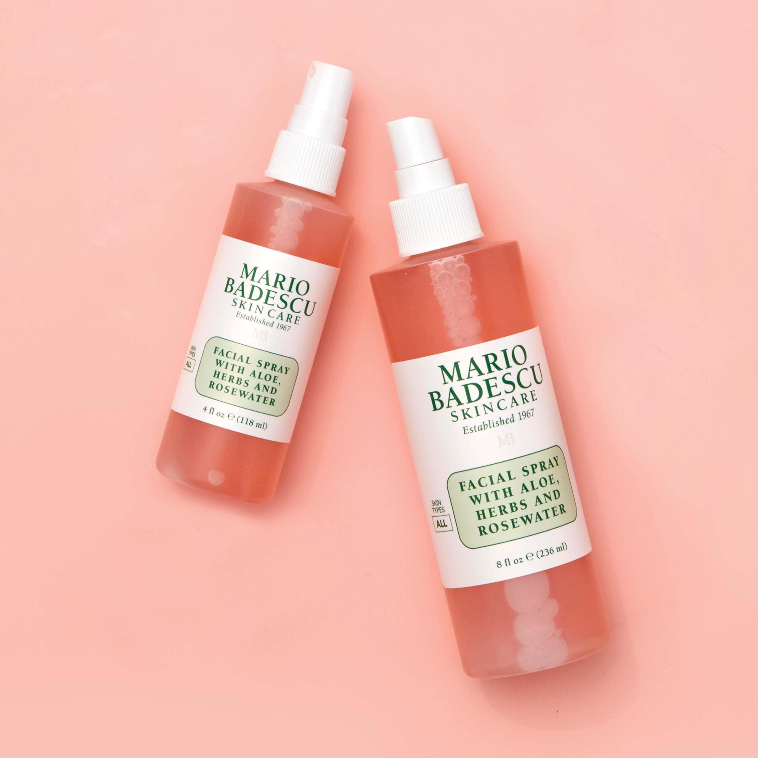 Mario Badescu Facial Spray with Aloe, Herbs and Rose Water for All Skin Types, Face Mist that Hydrates, Rejuvenates & Clarifies - Image 5