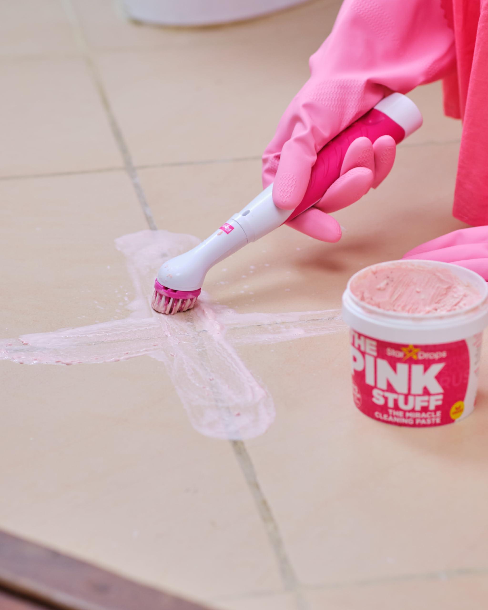 Stardrops - The Pink Stuff - The Miracle Scrubber Kit - 4 Cleaning Brush Heads - Image 4