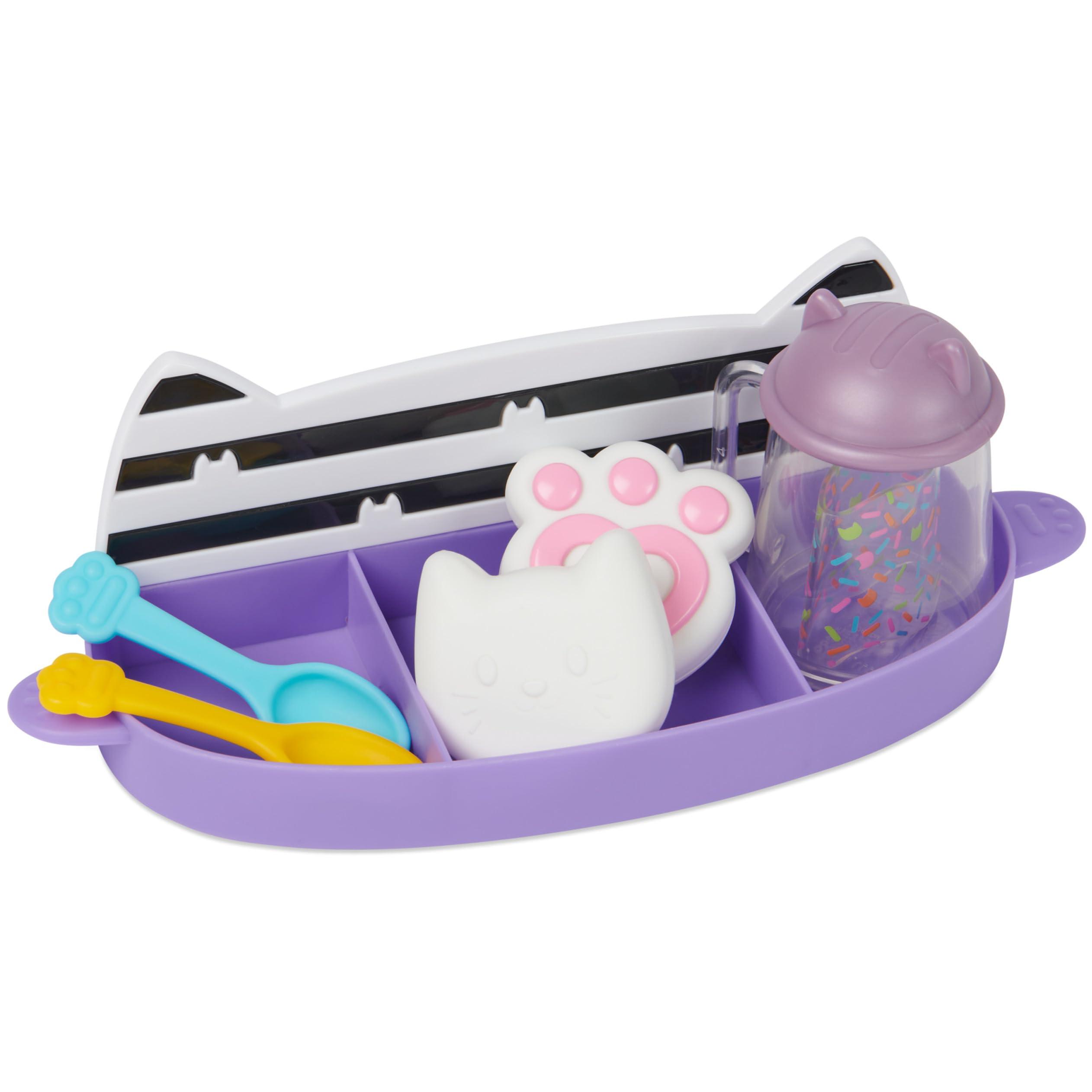 Gabby’s Dollhouse, Sprinkle Party Sweet Treat Set, Pretend Play Kitchen Hot Cocoa Party Set with Fruit & Sprinkles, Kids Toys for Girls and Boys 3+ - Image 9