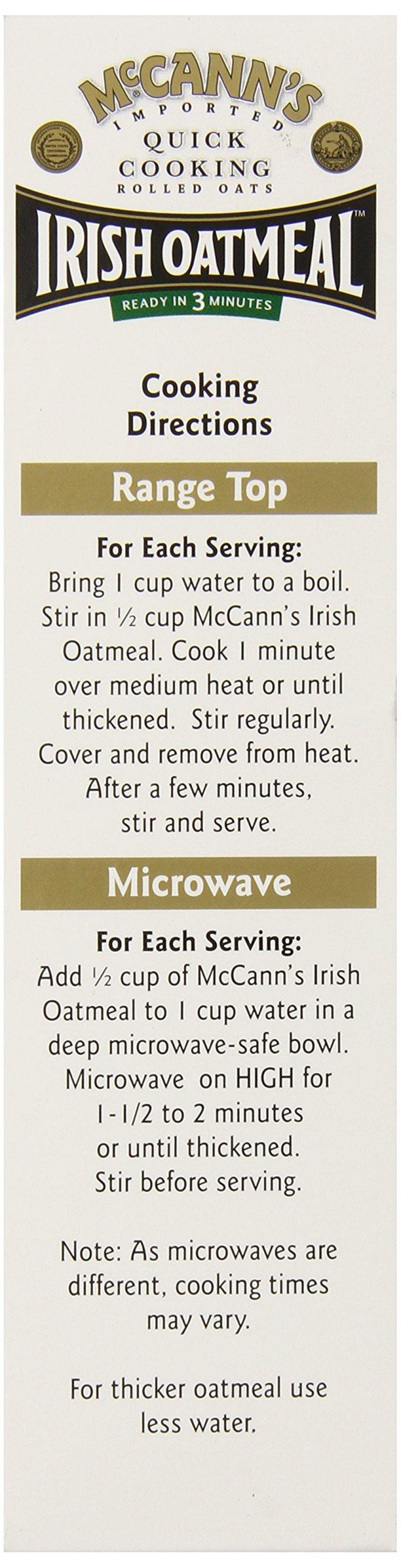 Mccann's Irish Oatmeal Quick Cooking Rolled Oats, 16 Ounce - Image 4