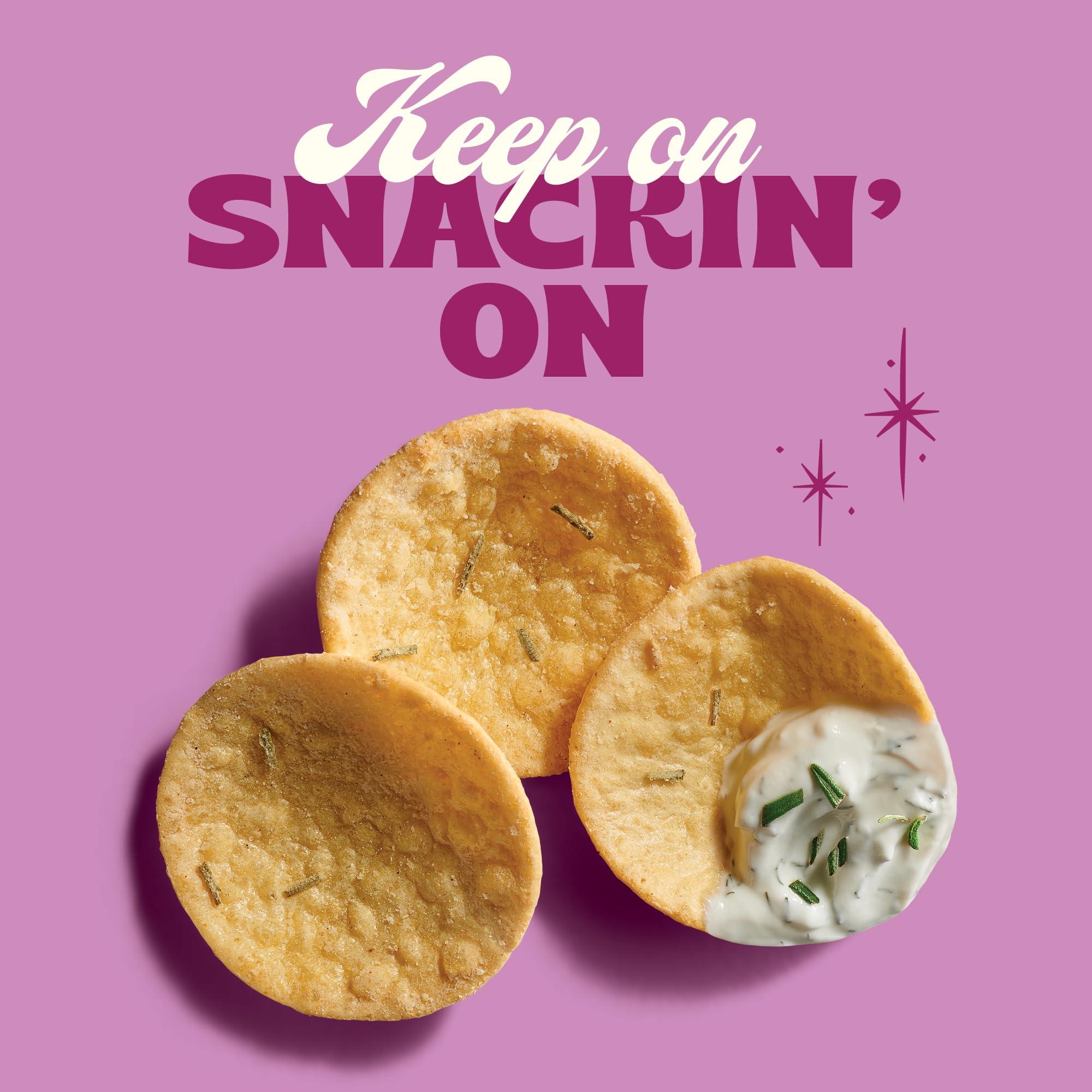 Back to Nature Gluten Free Crackers, Rosemary Garlic Dipper Crisps - Vegan, Non-GMO, Crackers for Dipping - seriously tasty snacks, 3.2 Ounce​ (Pack of 6) - Image 3