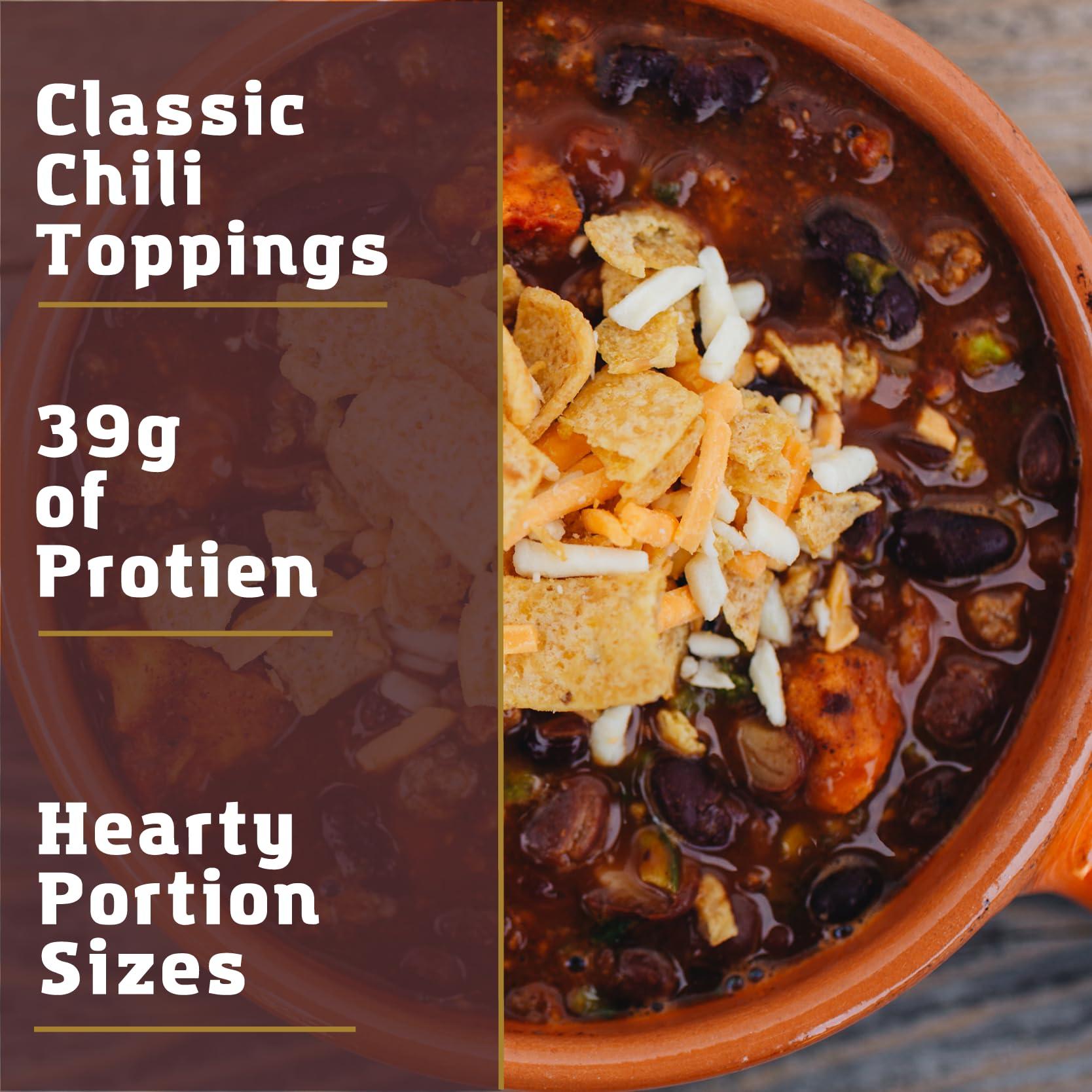 Packit Gourmet Texas State Fair Chili | Premium Freeze Dried Backpacking & Camping Food | Large Portions | High Protein | Real Meat | Just Add Water Meal |All-Natural Ingredients | Made in Texas |Freeze-Dried and Dehydrated Foods - Image 3
