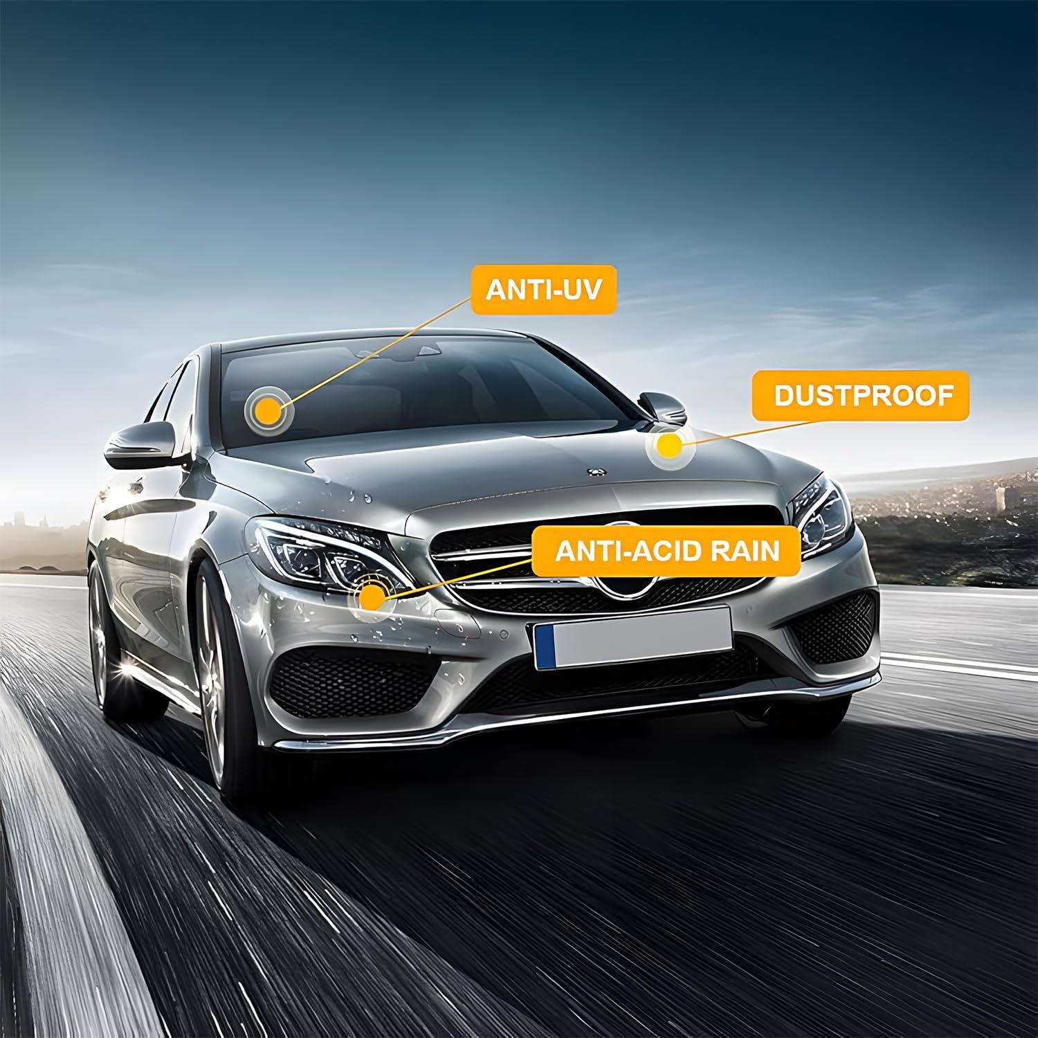 Advanced Graphene Ceramic Coating for Cars(70ML),12H Graphene Coating for Auto Car Detailing,10+ Years of Long Lasting Car Protection,Gloss Hydrophobicty Anti Scratch - Image 4