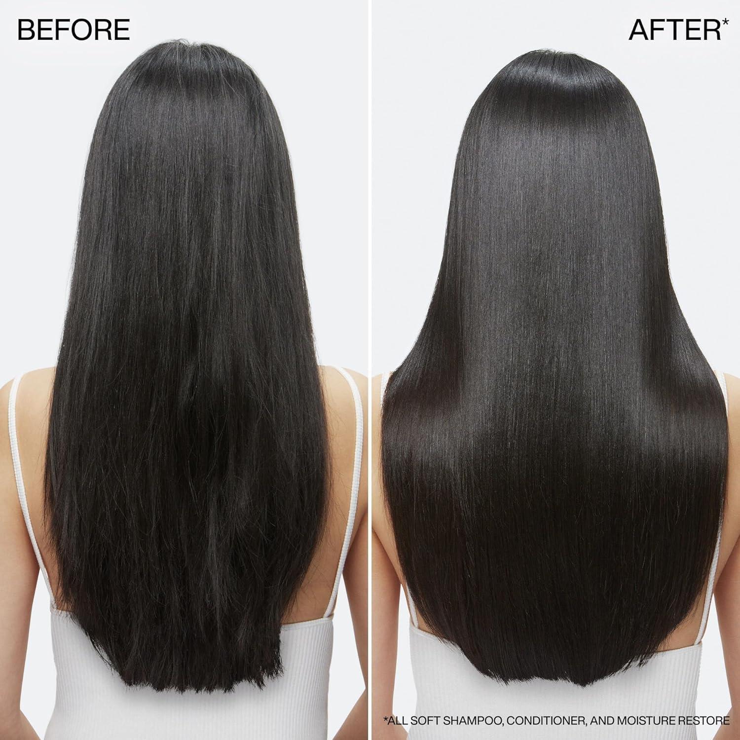 Redken All Soft Shampoo - Moisturizes & Hydrates Dry Hair, Softens & Adds Shine, With Argan Oil, Safe For Color-Treated Hair - Image 3