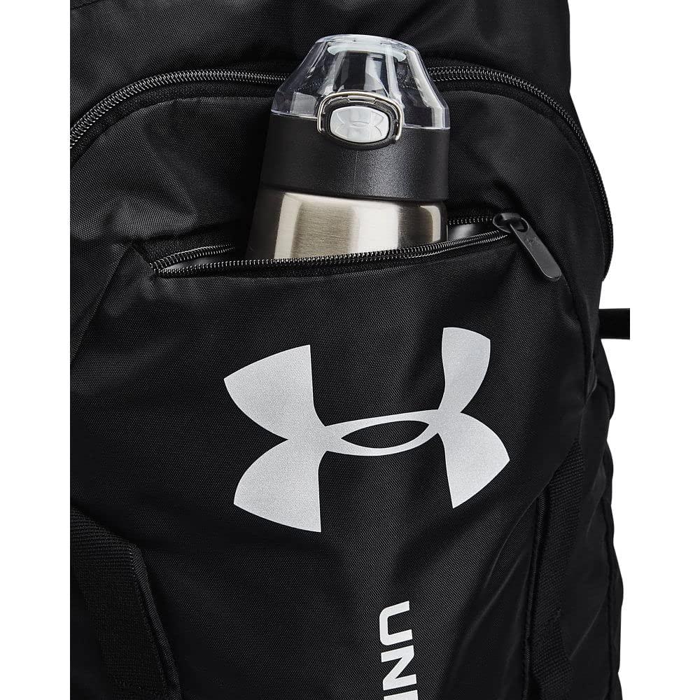 Under Armour Unisex-Adult Undeniable Sackpack , Black (001)/Metallic Silver , One Size Fits Most - Image 4