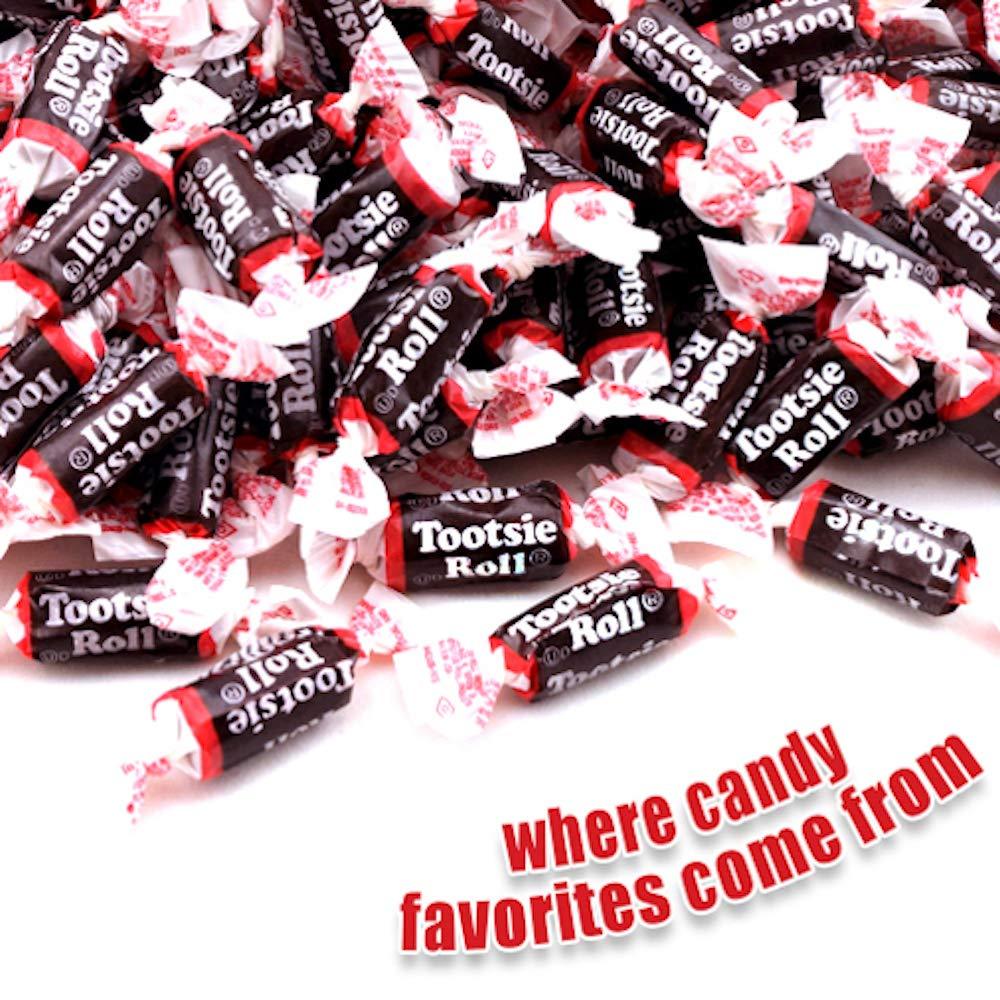 Tootsie Roll Midgees - Chewy Chocolate Gluten-Free Candy - Resealable Bag of Individually Wrapped Candies for Kids, Parties, Classroom - 700 Count (Pack of 1) (Packaging May Vary) - Image 4