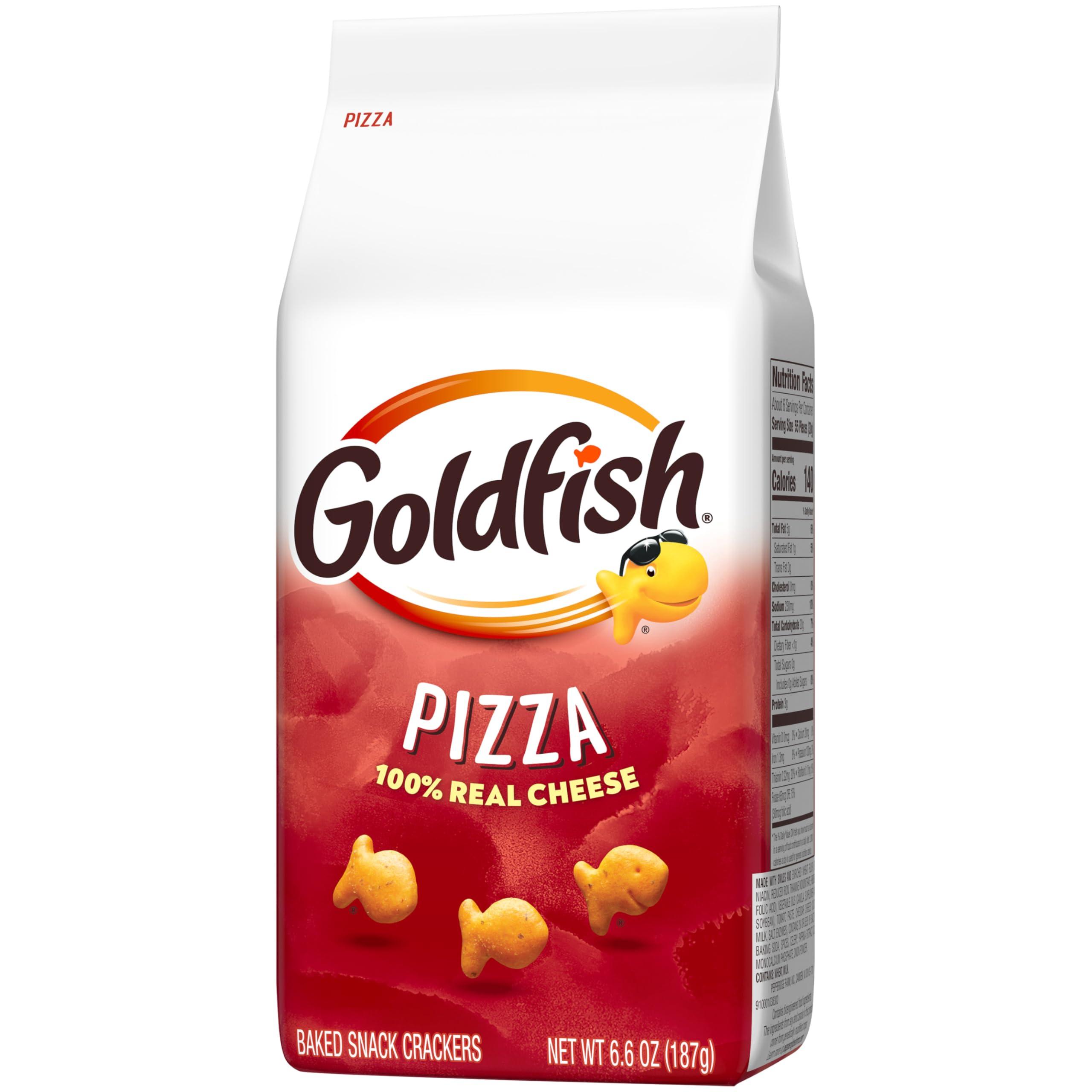 Goldfish Pizza Cheese Crackers, 6.6 Oz Bag - Image 6