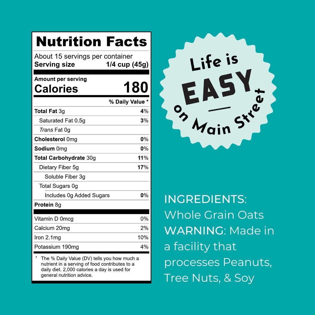 Bakery On Main Cereal Steel Cut Oats gluten free, 24 oz - Image 2