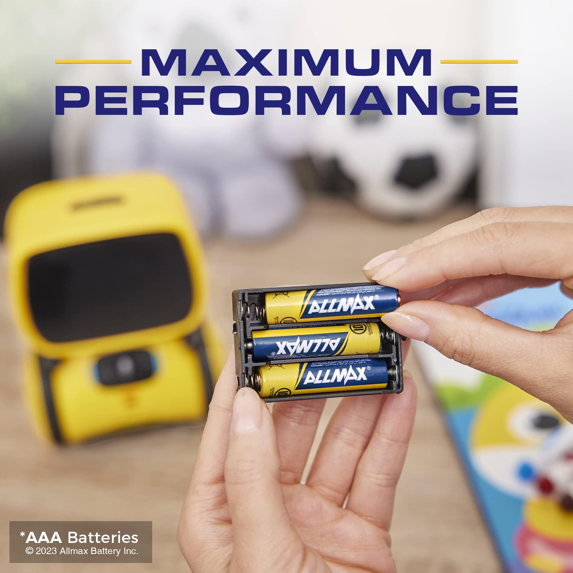 Allmax AAA Maximum Power Alkaline Triple A Batteries (100 Count) – Ultra Long-Lasting, Leakproof Design, 10-Year Shelf Life, Maximum Performance (1.5V) - Image 6