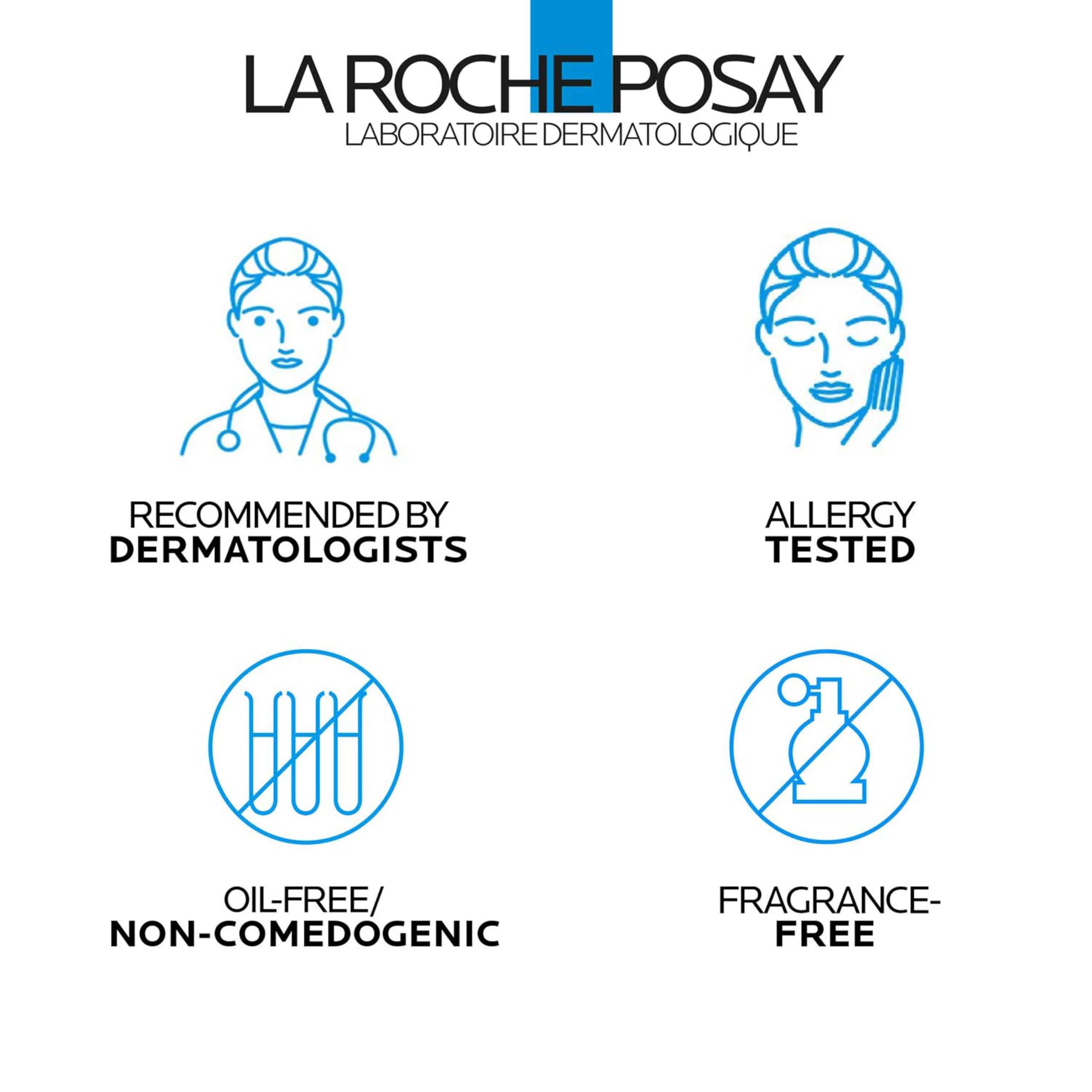 La Roche-Posay Toleriane Purifying Foaming Facial Cleanser, Niacinamide + Ceramides + Prebiotic Thermal Water, Oil Free Face Wash For Oily Skin, Pore Cleanser Safe For Sensitive Skin, Soap Free - Image 6