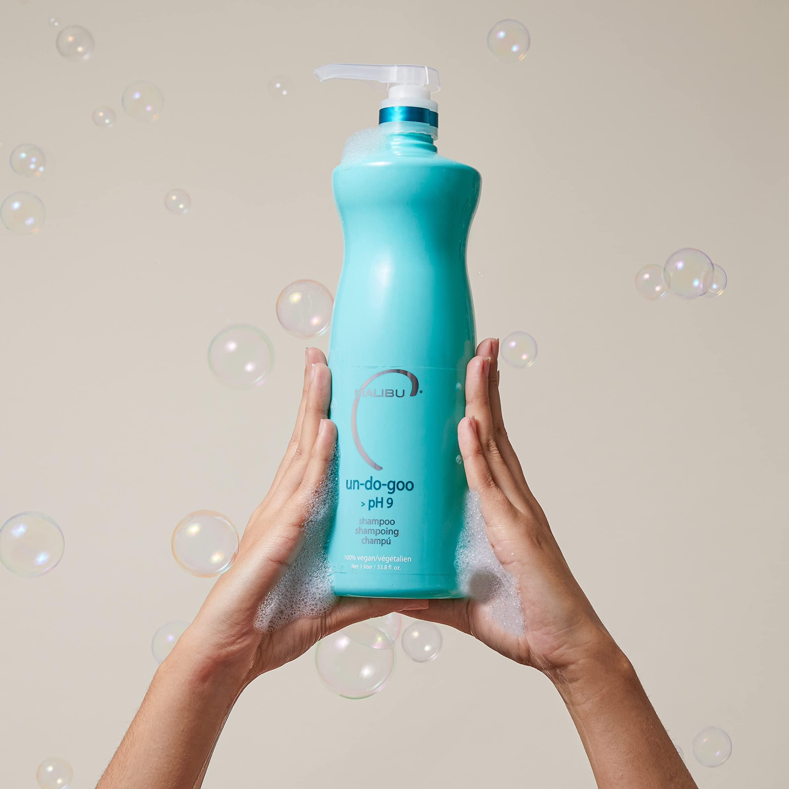 Malibu C Un-Do-Goo Clarifying Shampoo - Removes Product Build Up and Resins from Hair - Shine Restoring, Sulfate-Free Cleanser - Image 7