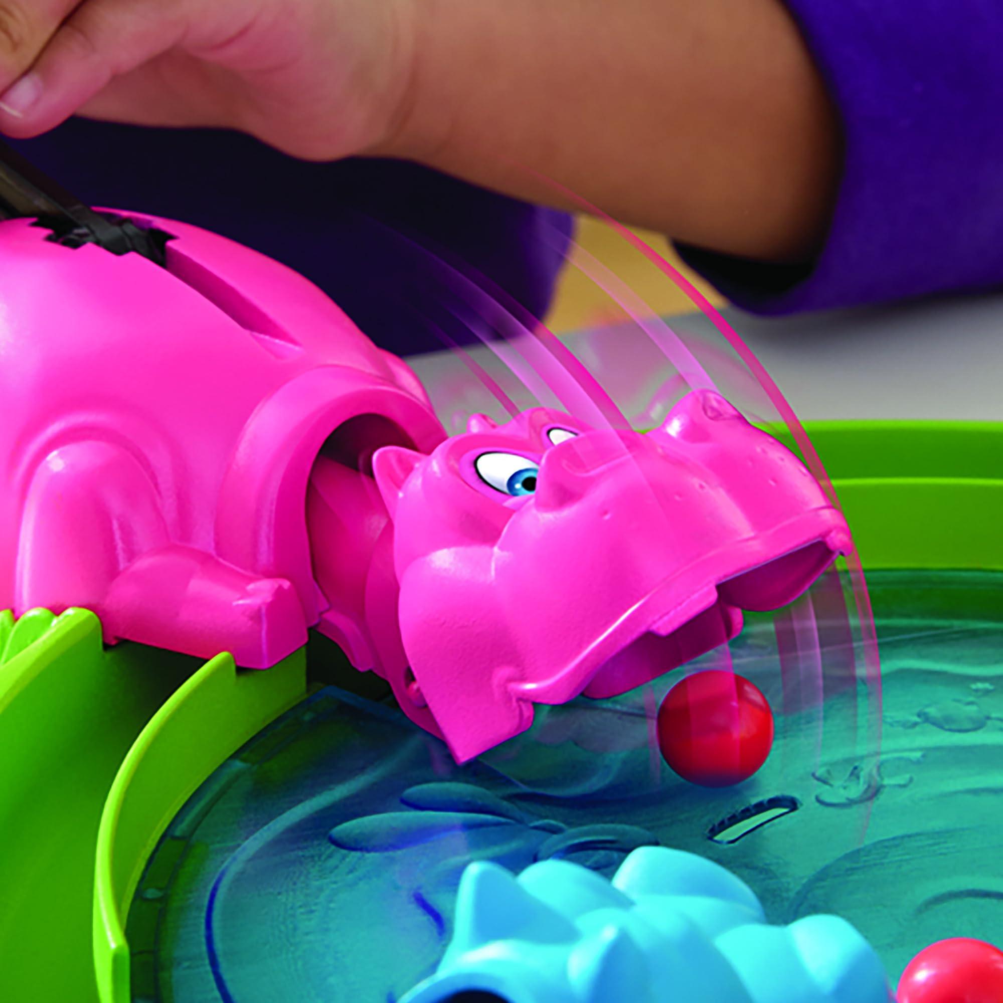 Hungry Hungry Hippos Game for Preschoolers | Instant Marble Relaunch, Easy Set-Up & Storage| Ages 4 and Up | 2 to 4 Players | Kids Games - Image 10