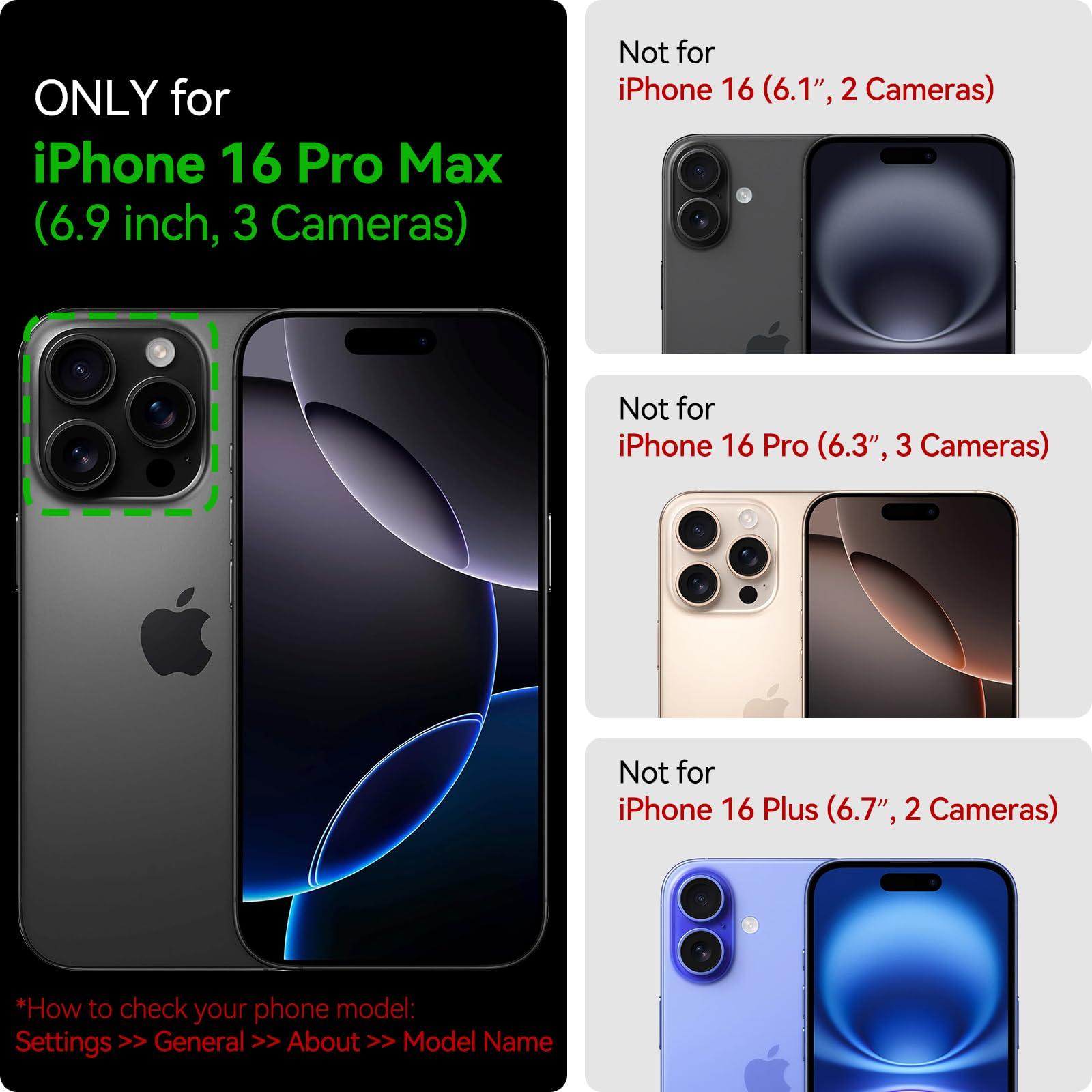 Vanxiliiy for iPhone 16 Pro Max Liquid Silicone Case with Invisible Camera Ring Stand Compatible with Magsafe, Slim Metal Buttons Anti-Impact Magnetic Protective Case for iPhone 16 Pro Max 6.9", Pink - Image 3