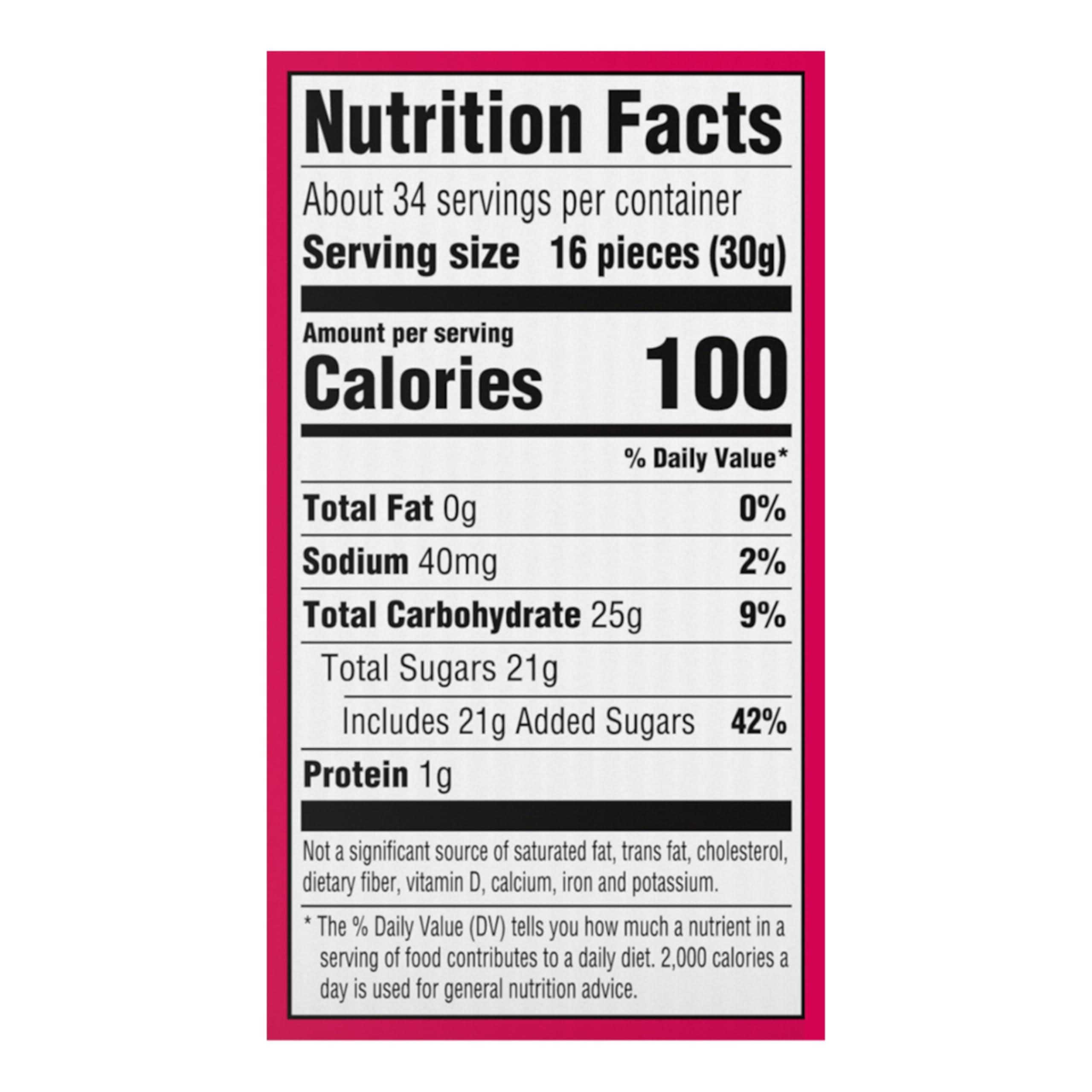 Nerds Gummy Clusters Candy, Rainbow, 3 Ounce Pouches (Pack of 12) - Image 2