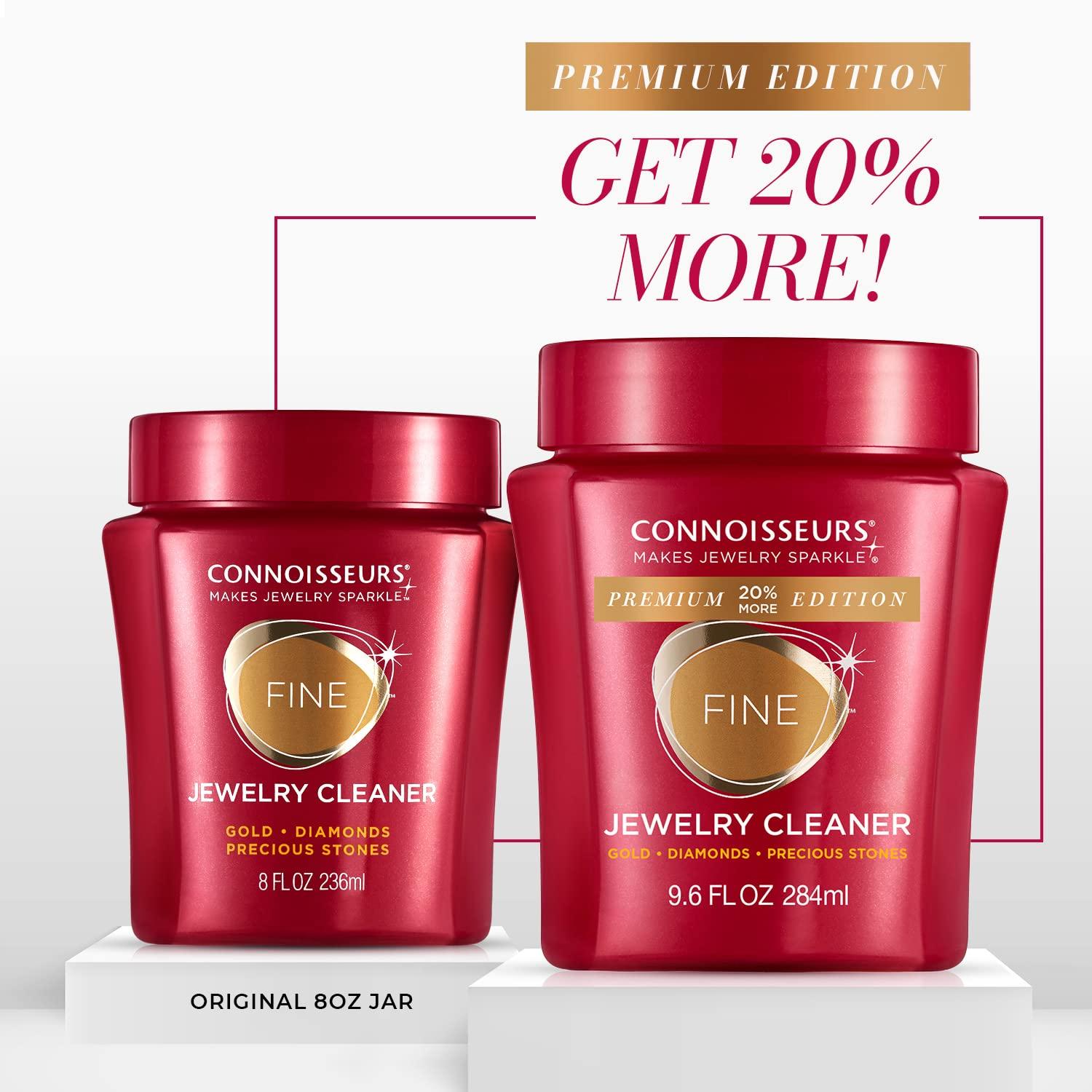 CONNOISSEURS Premium Edition Jewelry Cleaner, Value Size 9.6oz - Pick from Fine, Silver or Delicate Jewelry Cleaner - Image 5