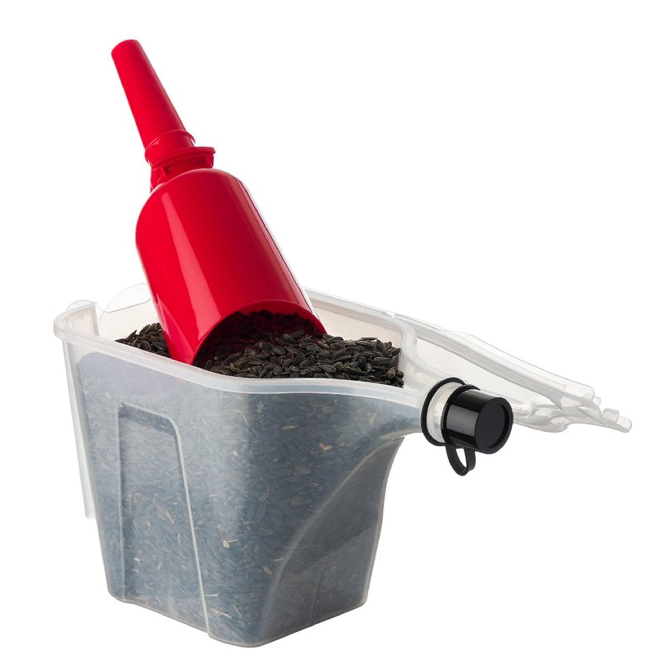 More Birds 3N1 Bird Seed Super Tote and Storage, 5 lb Seed Capacity - Image 3