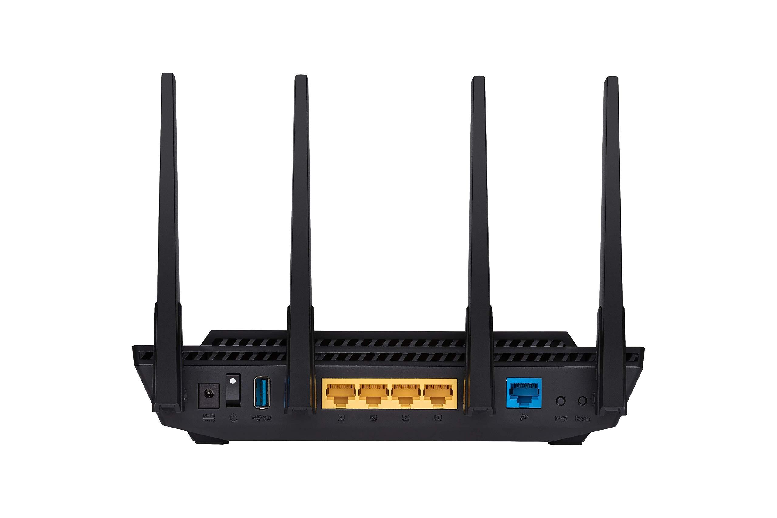 ASUS RT-AX3000 Ultra-Fast Dual Band Gigabit Wireless Router - Next Gen WiFi 6, Adaptive QoS, and AiProtection by Trend Micro | 1x WAN, 4x 1G LAN, 1x USB 3.0 - AiMesh Compatible - Image 9