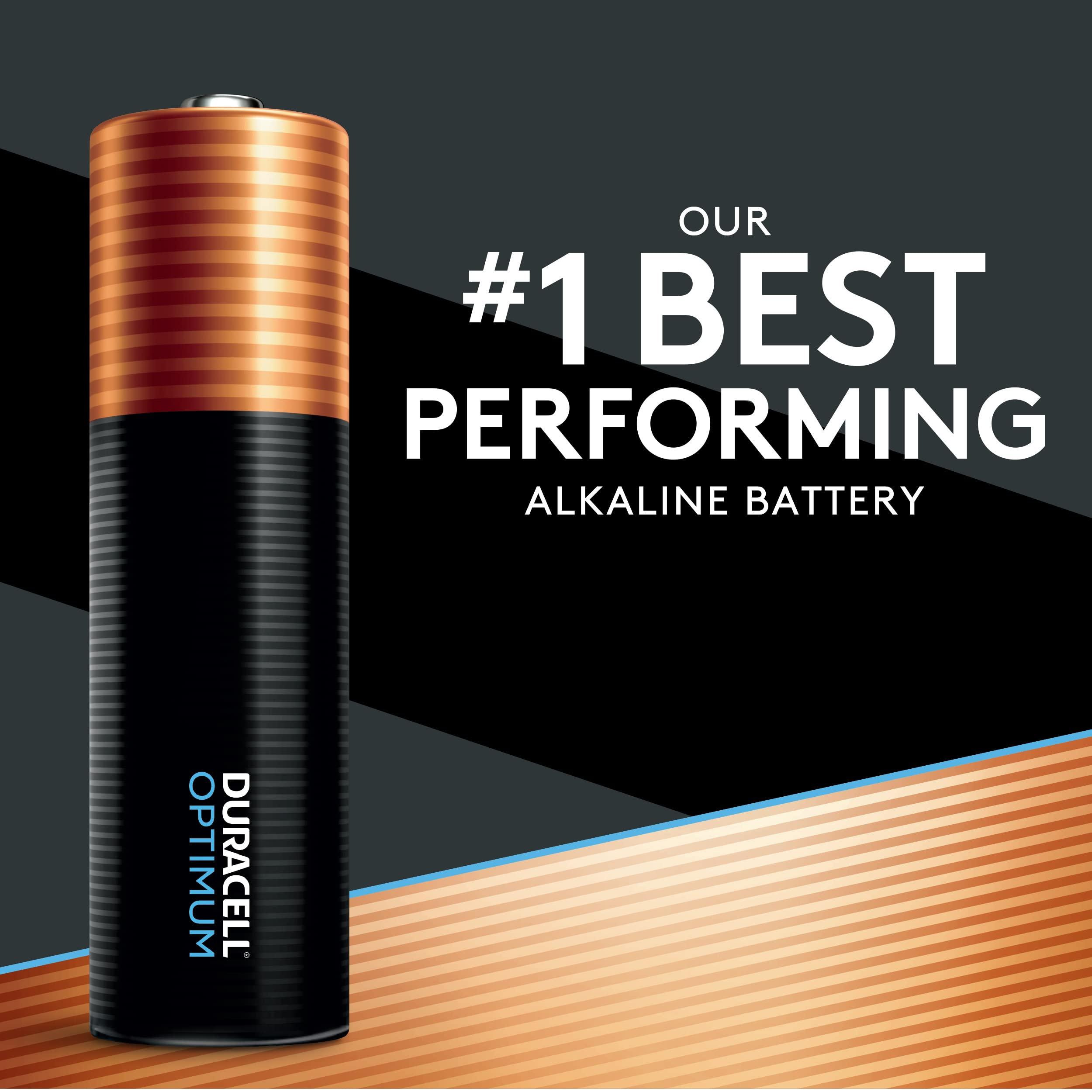 Duracell Optimum AAA Batteries with 4x Power Boost Ingredients, 24 Count (Pack of 1). Re-closable pack for quick, easy access and organized storage. Triple A Battery with Long-Lasting Power - Image 3