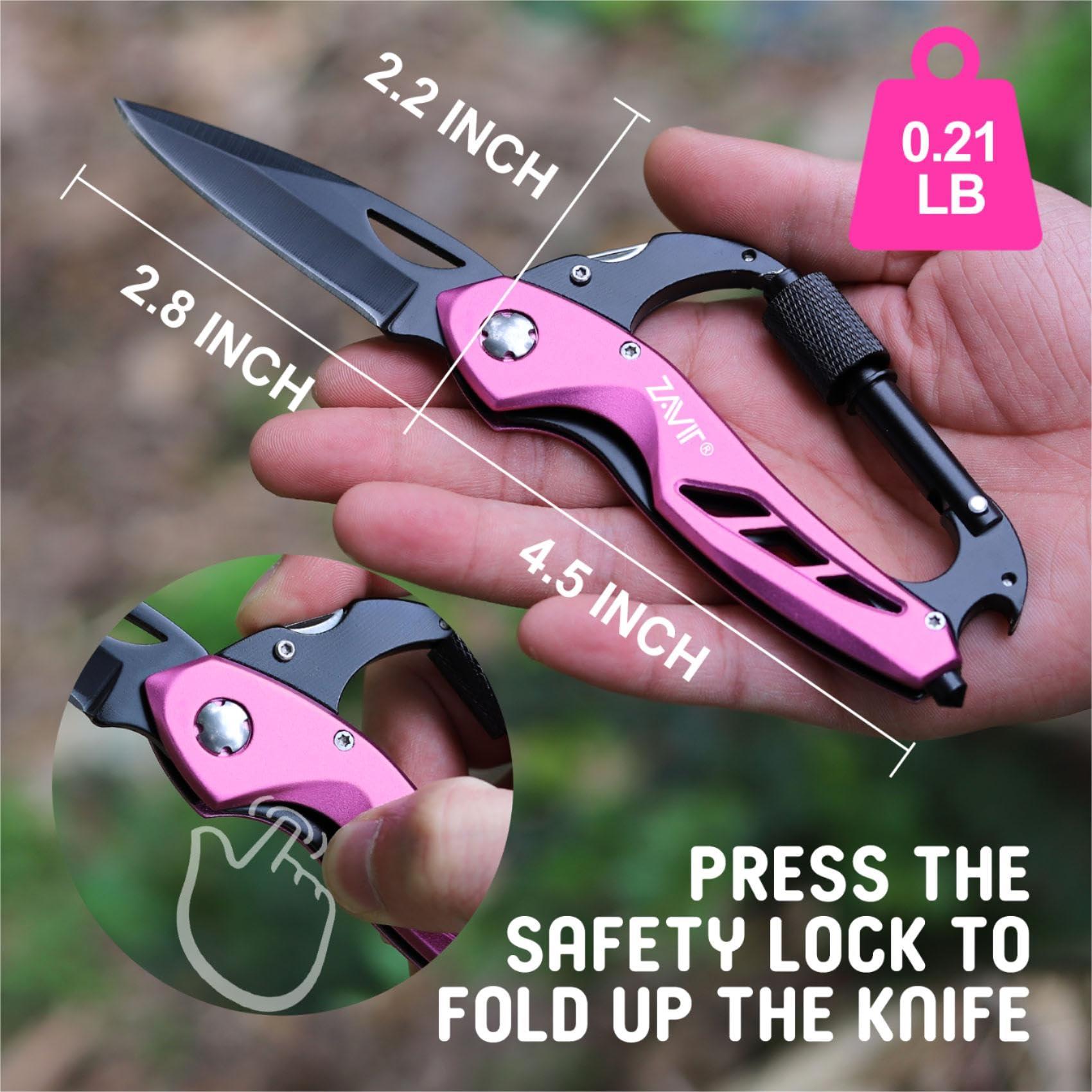 Gifts for Mom Women, Wife - Christmas P-ink Multitool, Stocking Stuffers, Girlfriend, Best Friends, Unique Gift ldeas for Women, Cool Gadgets, Mother's Day, Valentines Day Birthday Gifts for Women - Image 3
