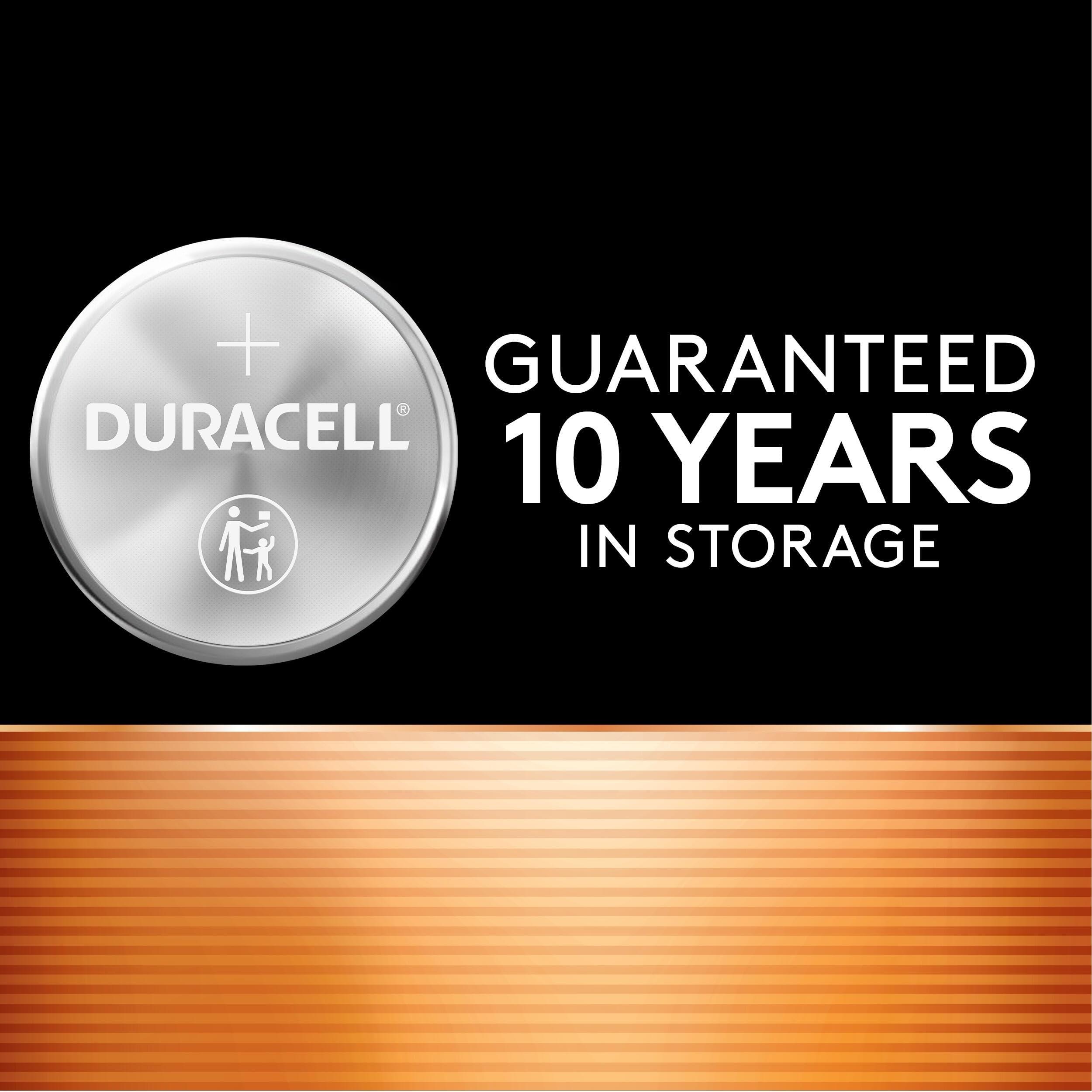 Duracell CR2025 3V Lithium Battery, Child Safety Features, 2 Count Pack, Lithium Coin Battery for Key Fob, Car Remote, Glucose Monitor, CR Lithium 3 Volt Cell - Image 6