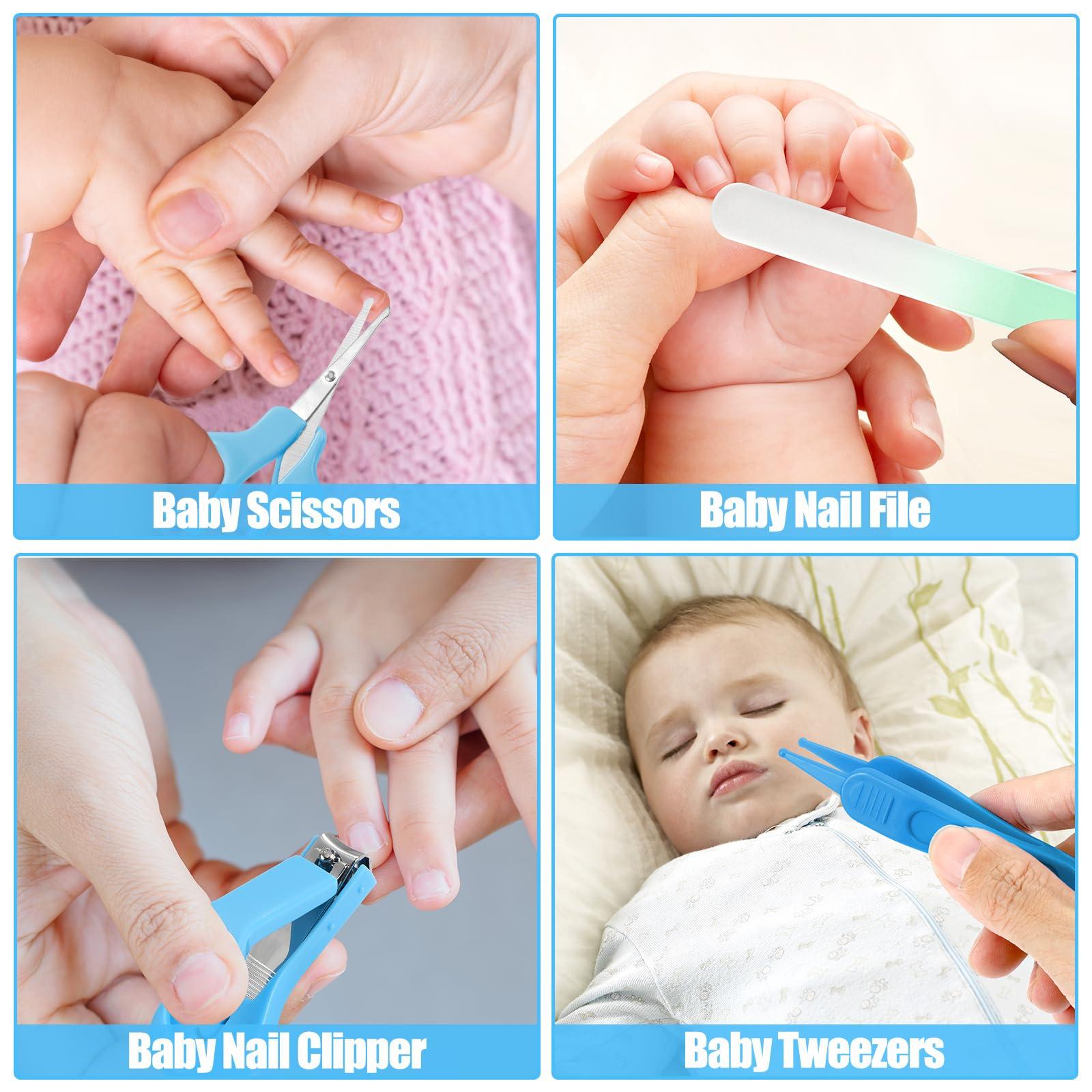 Baby Healthcare and Grooming Kit for Newborn Kids, 24PCS Upgraded Safety Baby Care Kit, Newborn Nursery Health Care Set, Baby Care Products - Image 3