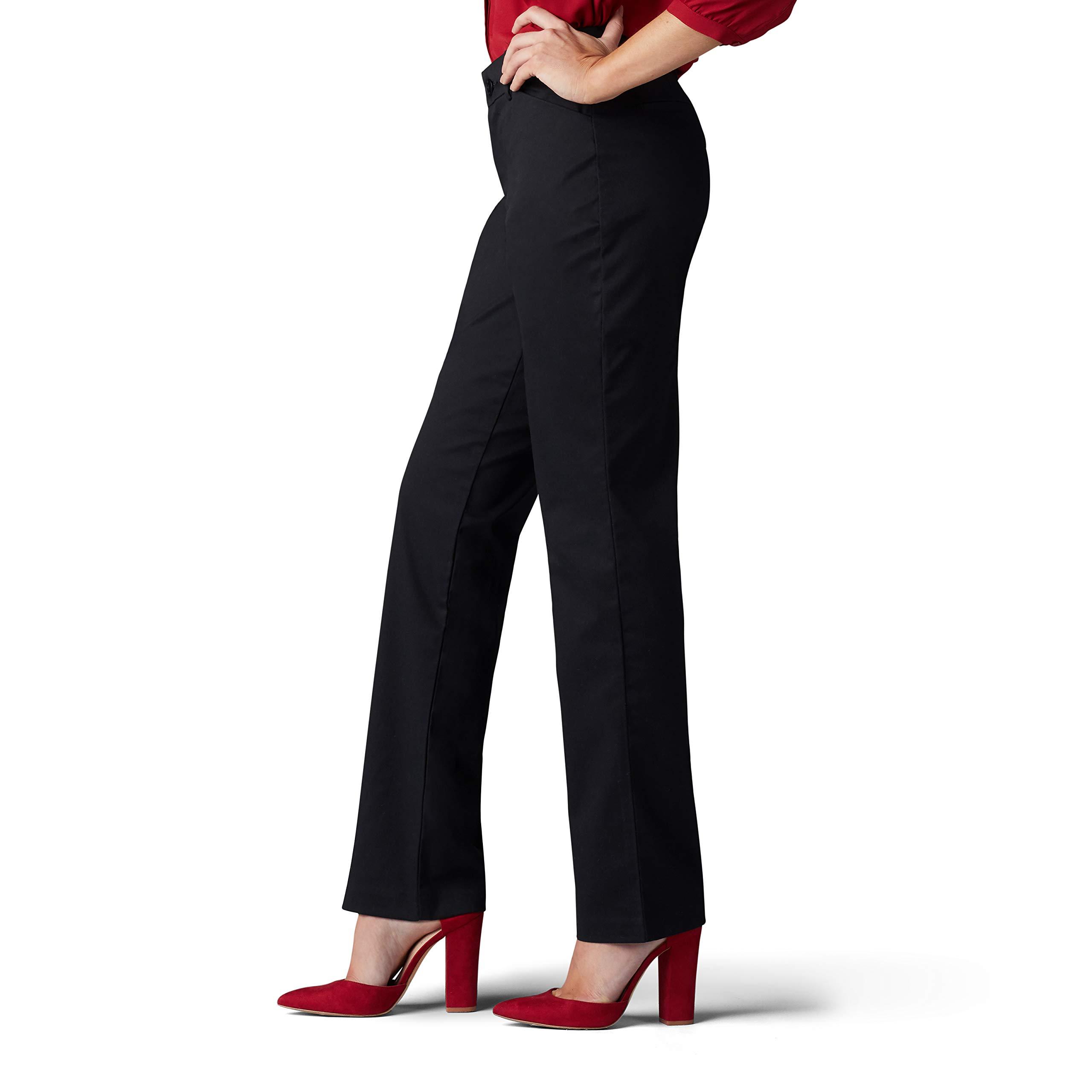 Lee Women's Wrinkle Free Relaxed Fit Straight Leg Pant - Image 2