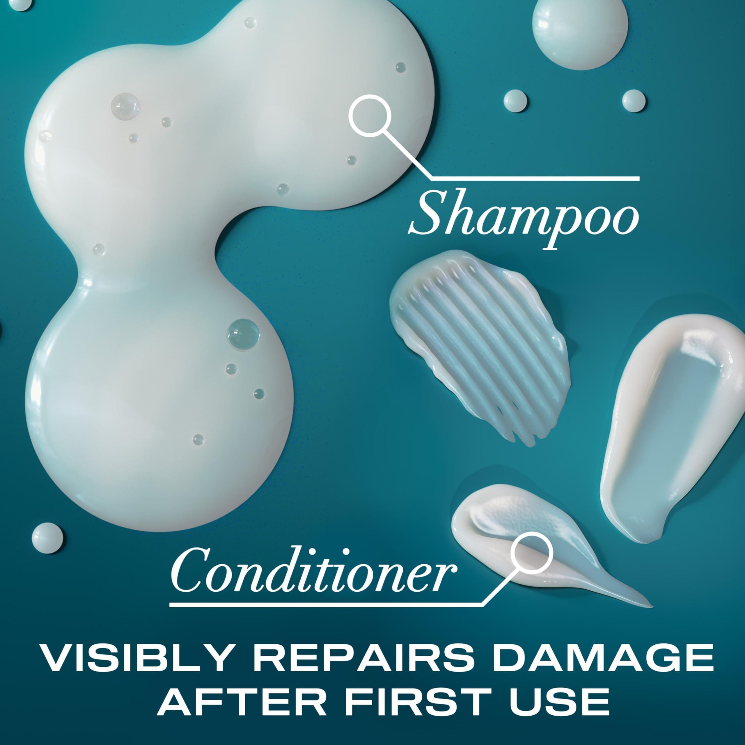 OGX Renewing + Argan Oil of Morocco Shampoo & Conditioner Set, Damage Repairing Shampoo & Conditioner Helps Strengthen & Repair Dry, Damaged Hair, Sulfate-Free Surfactants, 13 fl. Oz, 2 Pack - Image 2