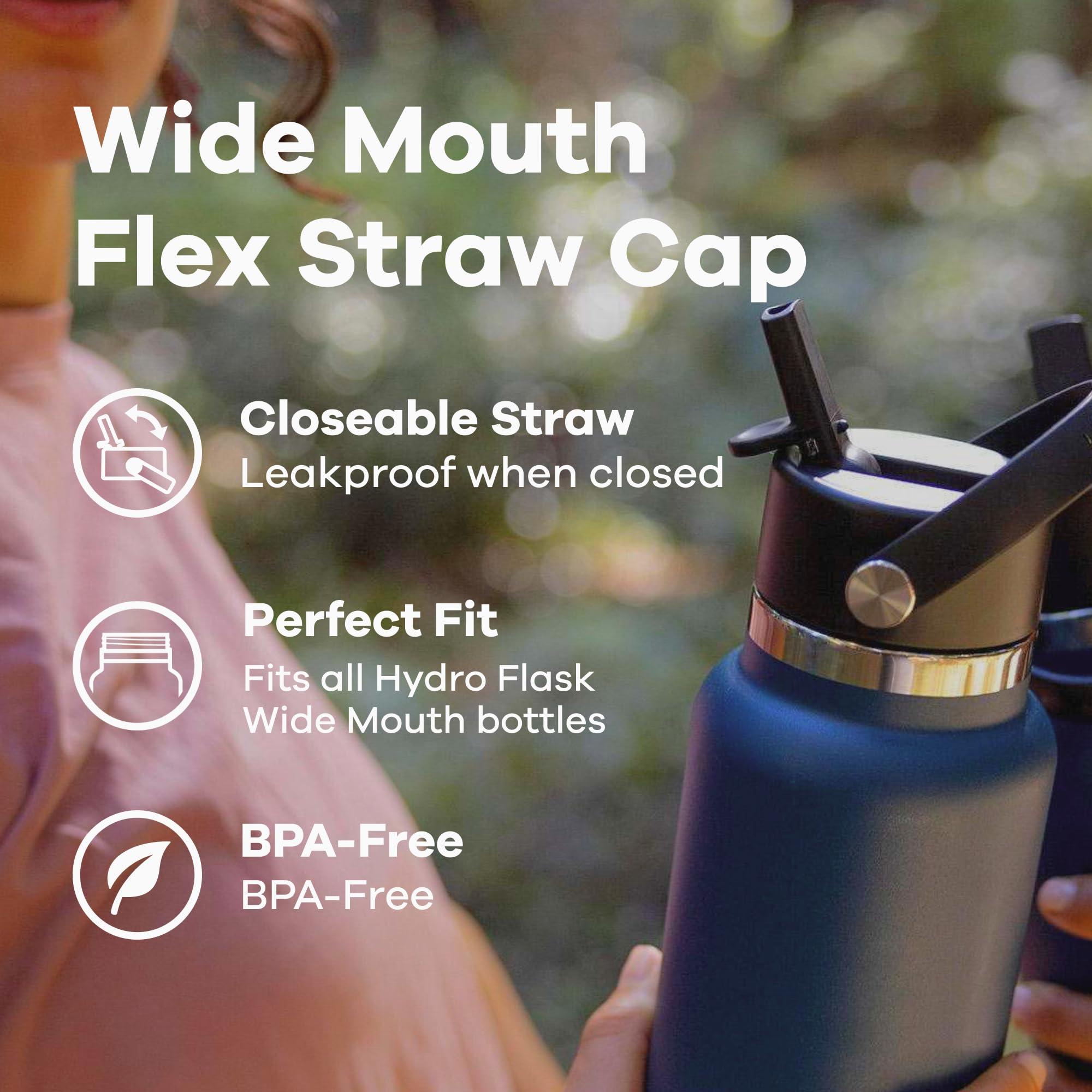 Hydro Flask Wide Mouth Lids- Accessory for Wide Mouth Water Bottle - Image 6