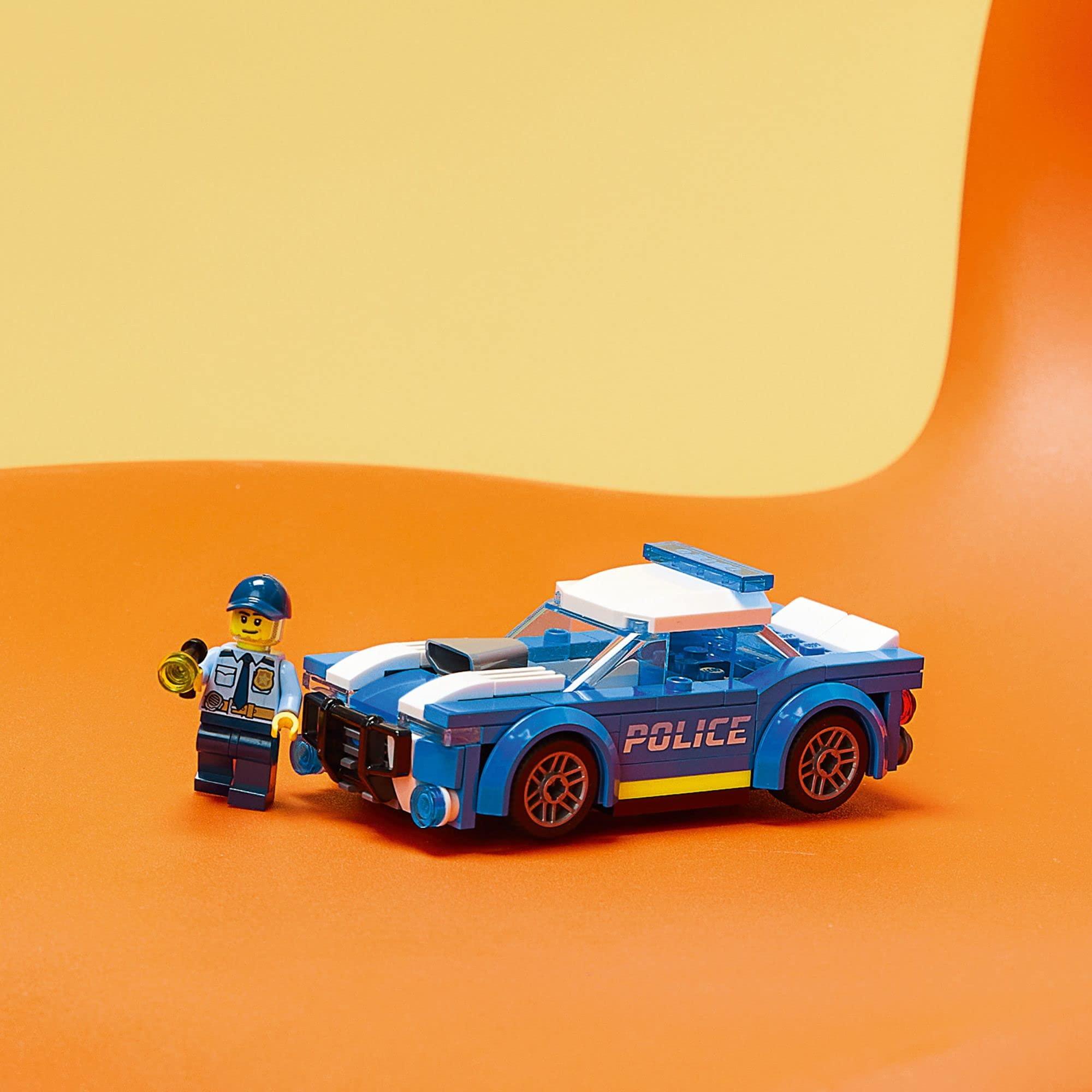 LEGO City Police Car Toy 60312 for Kids 5 Plus Years Old with Officer Minifigure, Small Gift Idea, Adventures Series, Car Chase Building Set - Image 4