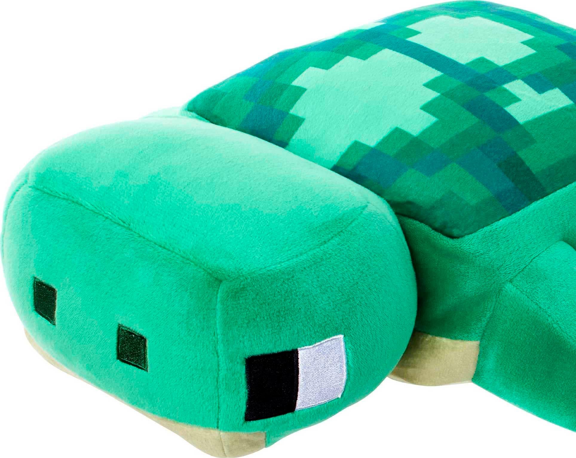 Mattel Minecraft Plush Turtle 12-inch Stuffed Animal Figure, Inspired by Video Game Character, Collectible Toy - Image 2
