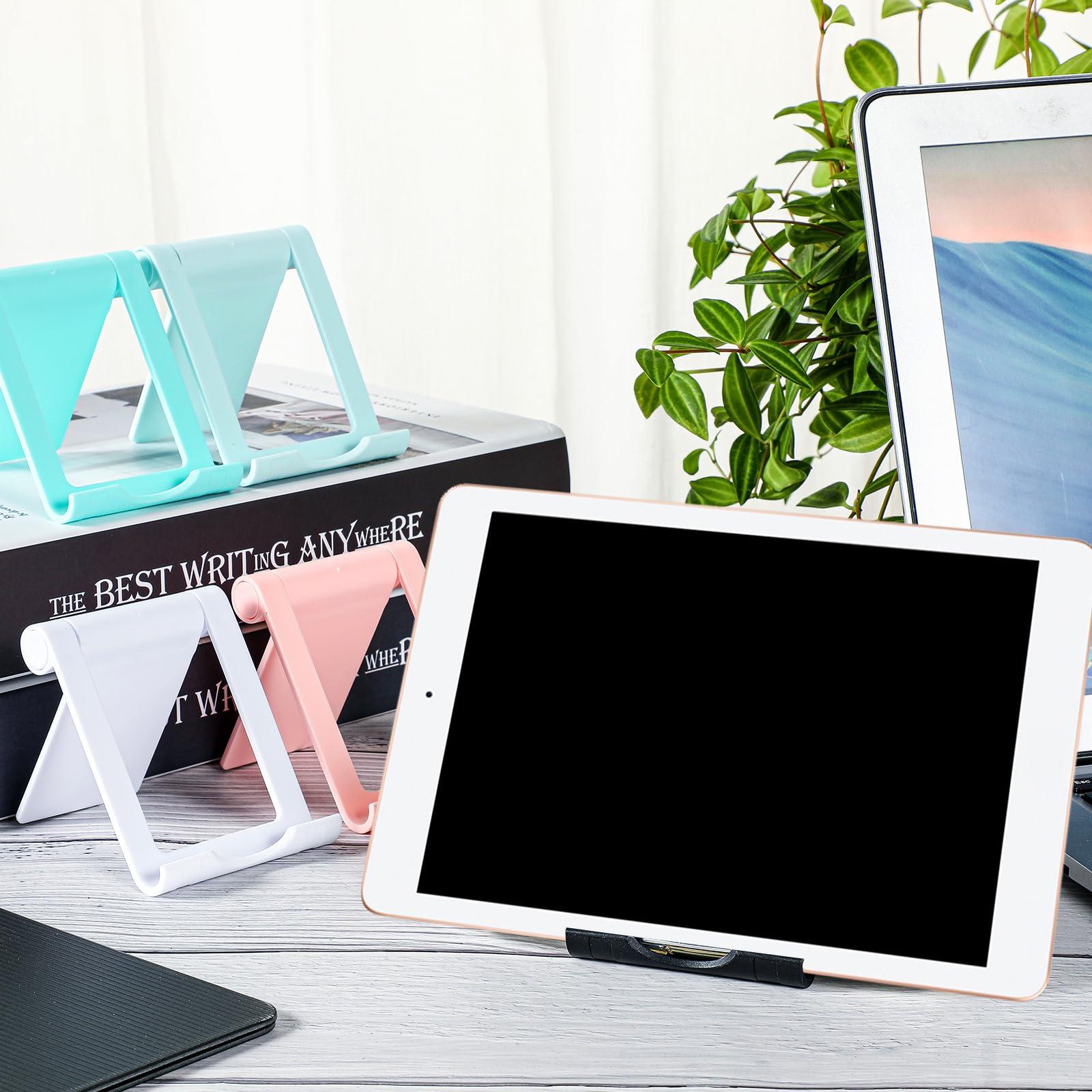Fabbay 40 Pcs Foldable Cell Phone Stand Desk Multi Angle Tablet Stand Universal Cellphone Holder Portable Smartphone Dock Compatible with Most Mobile Phone and Tablet for Travel(Multicolor) - Image 5